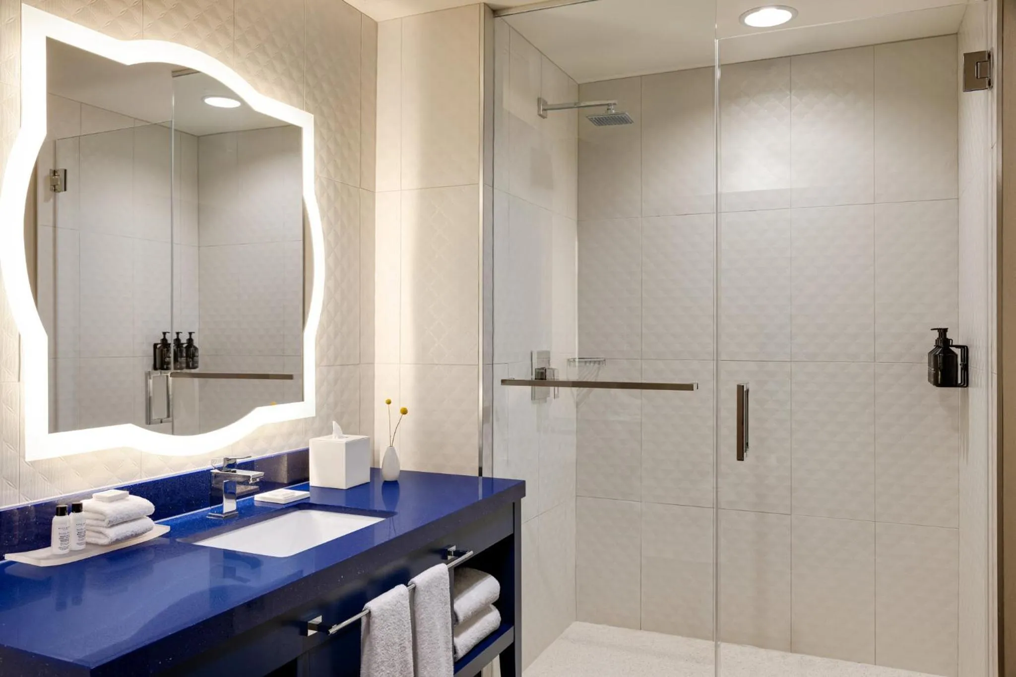 Bathroom in Hotel Indigo Naperville Riverwalk by IHG