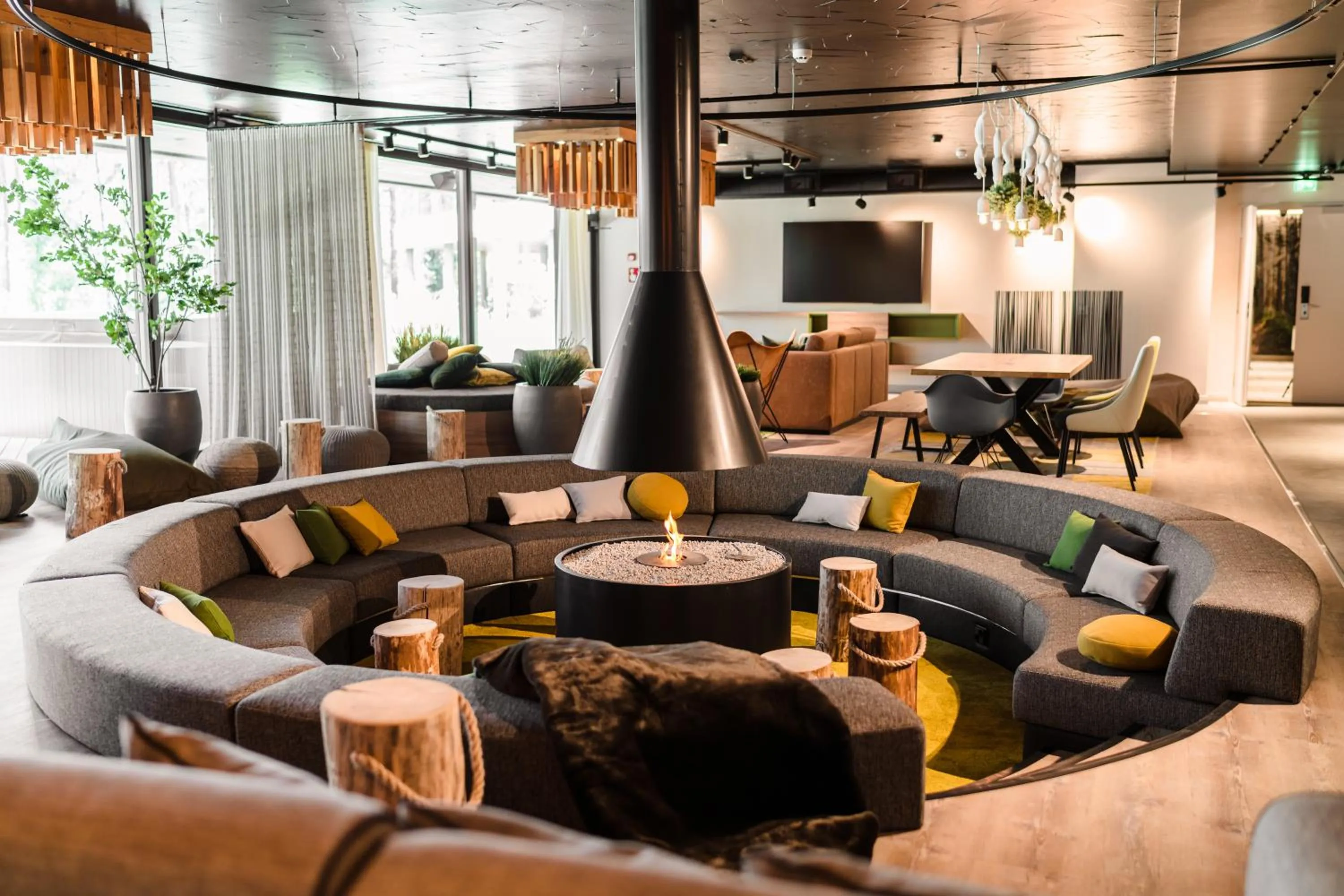 Living room in Quality Hotel Sveitsi