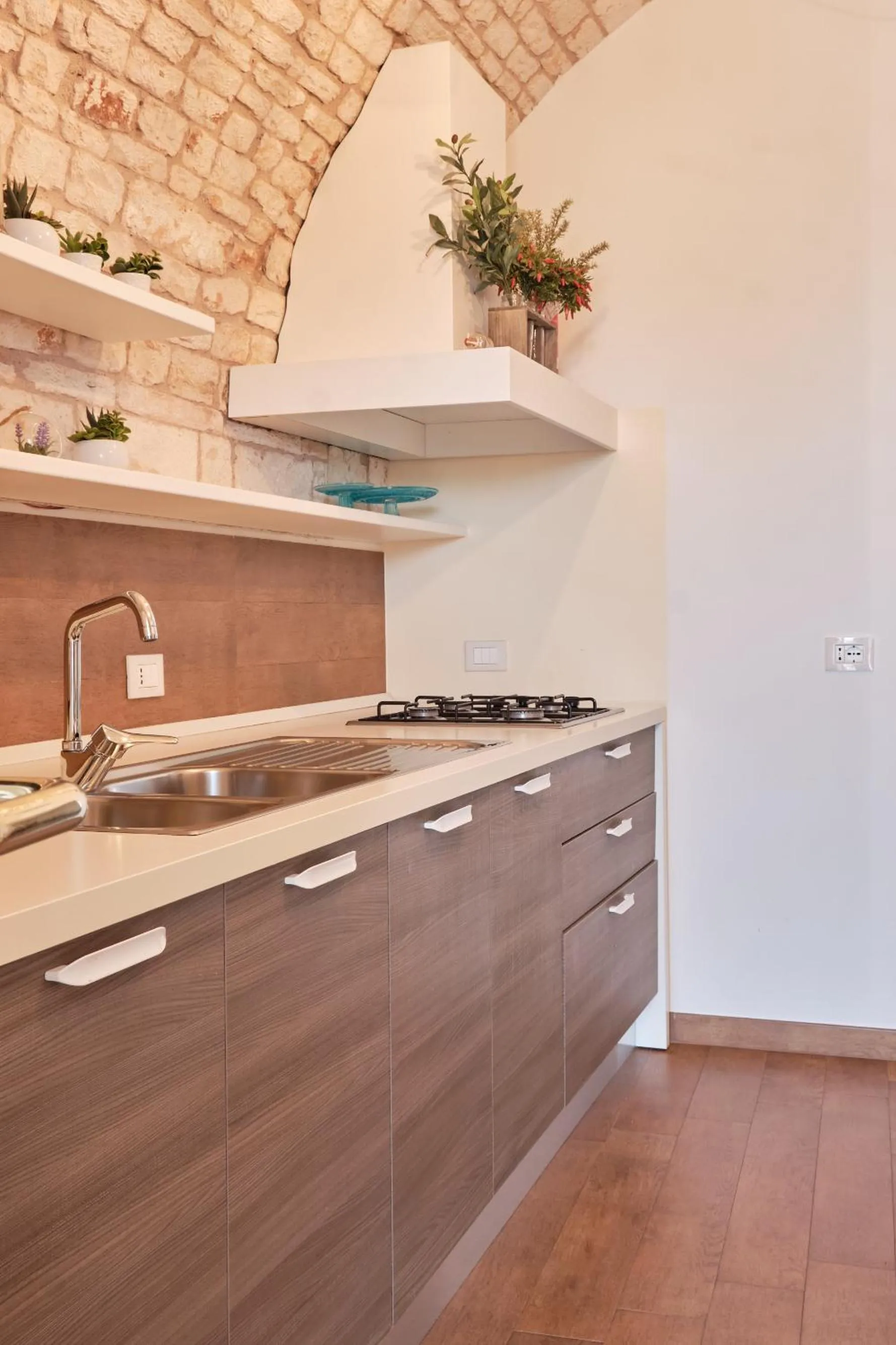 kitchen in Palazzo Scotto