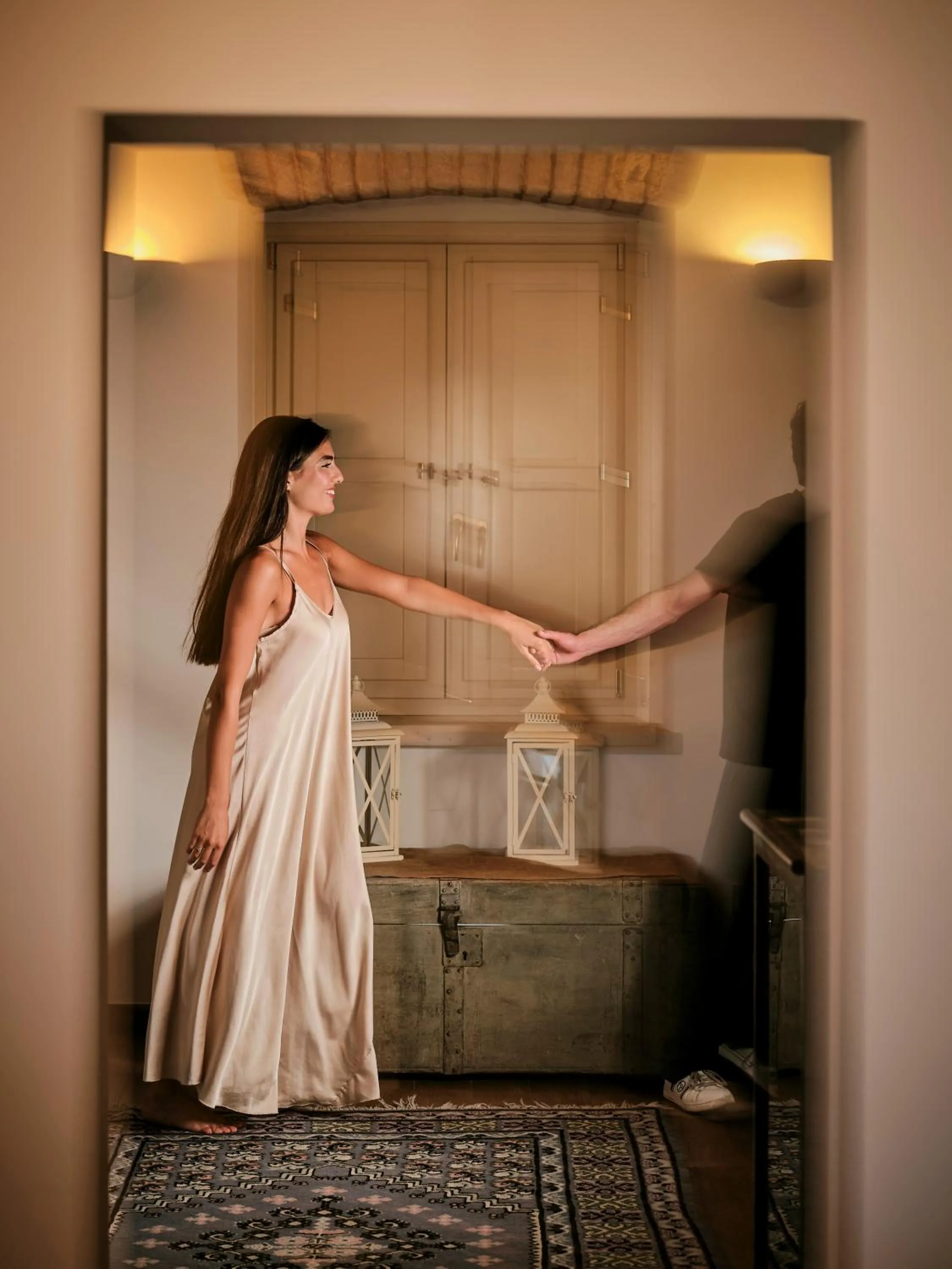 People in Palazzo Scotto