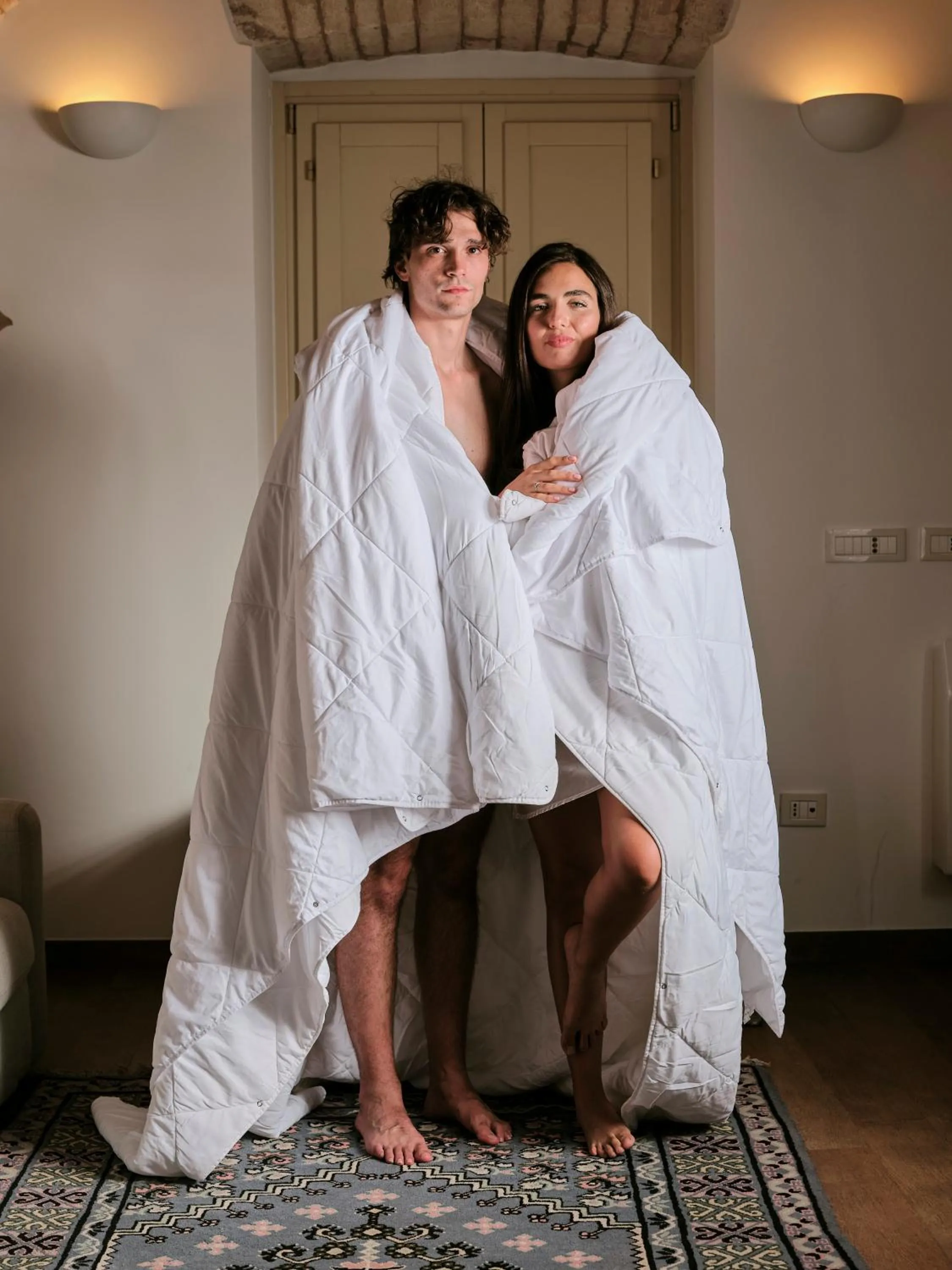 People in Palazzo Scotto