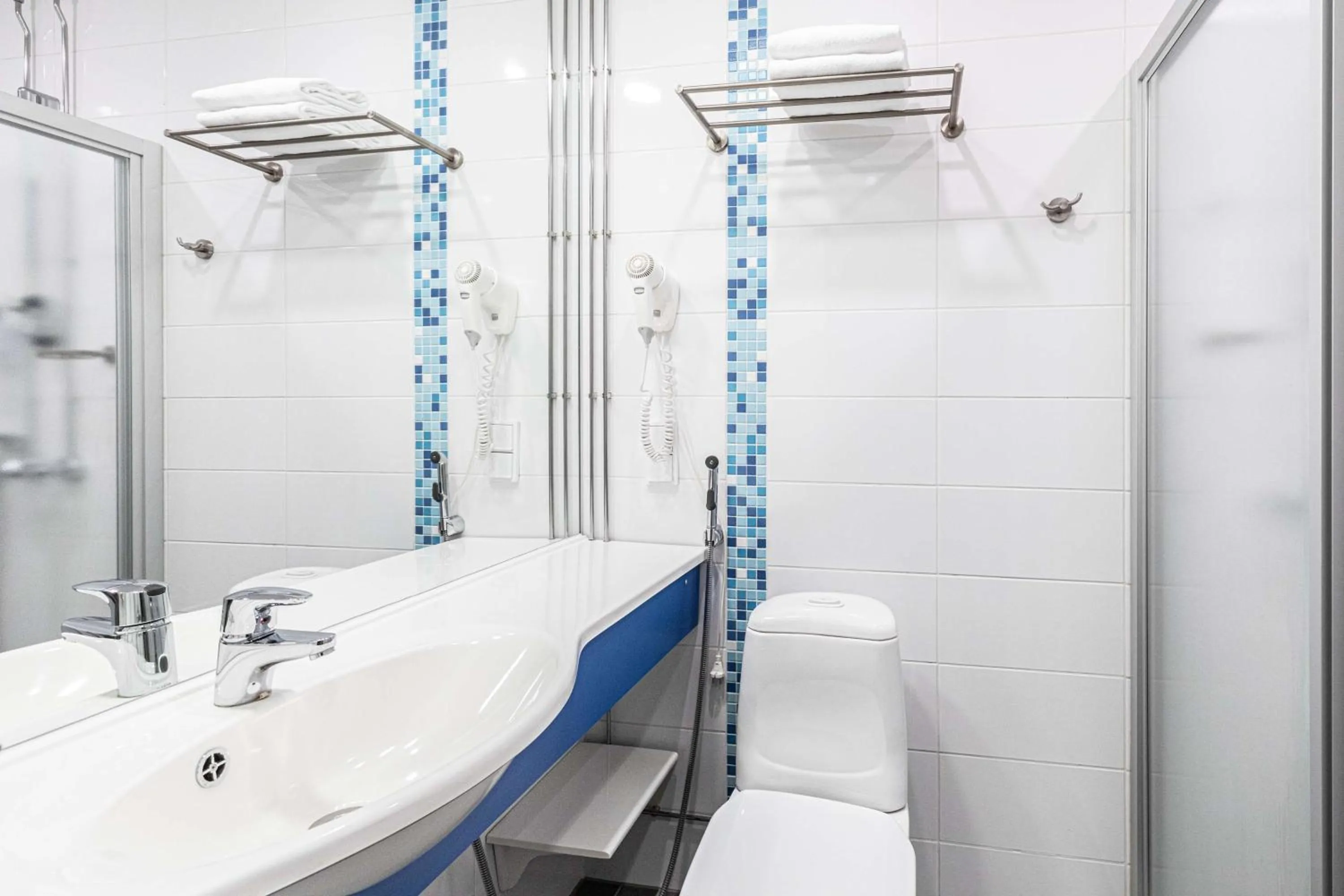 Bedroom in Scandic Kallio