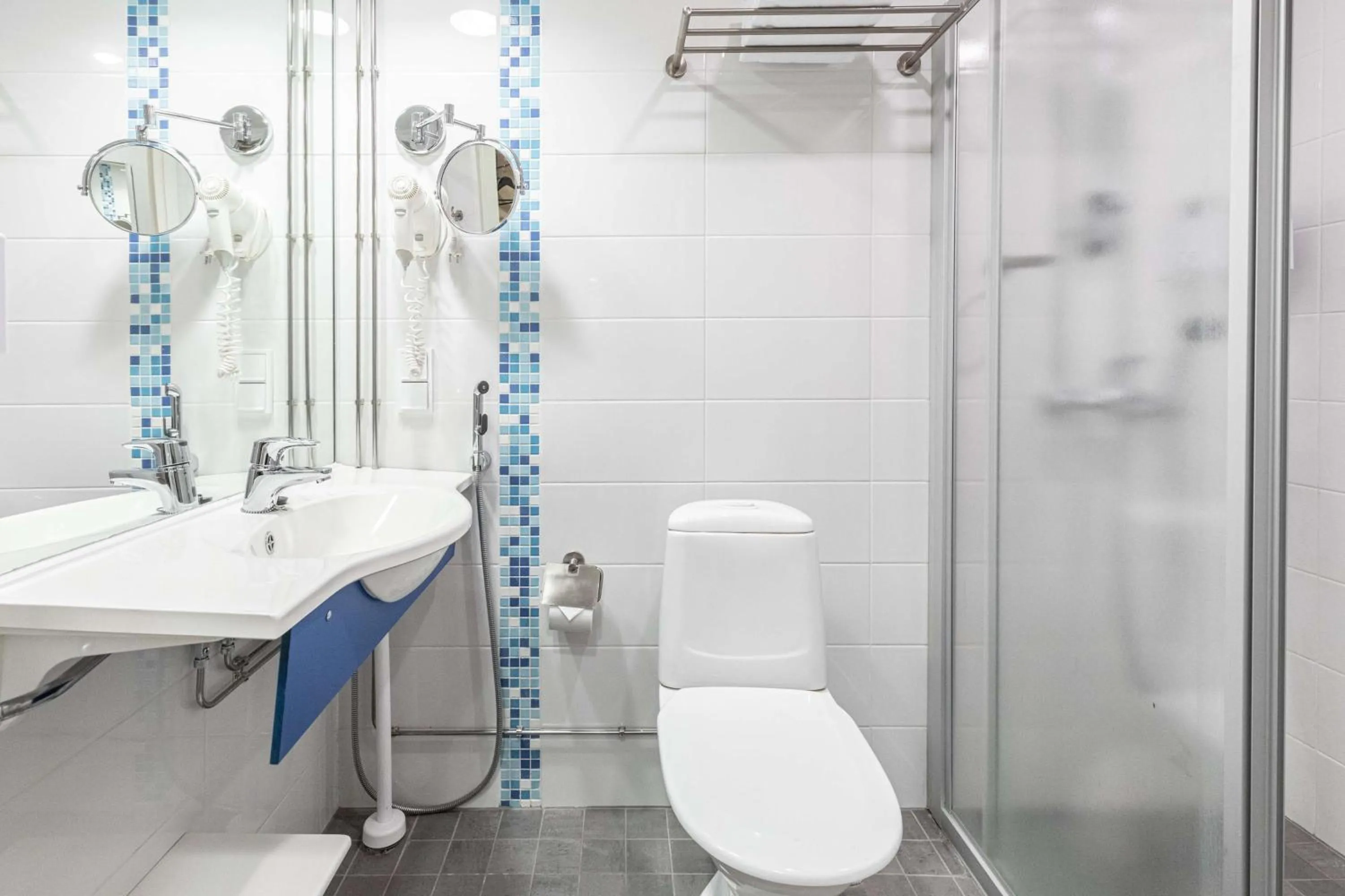 Bedroom in Scandic Kallio