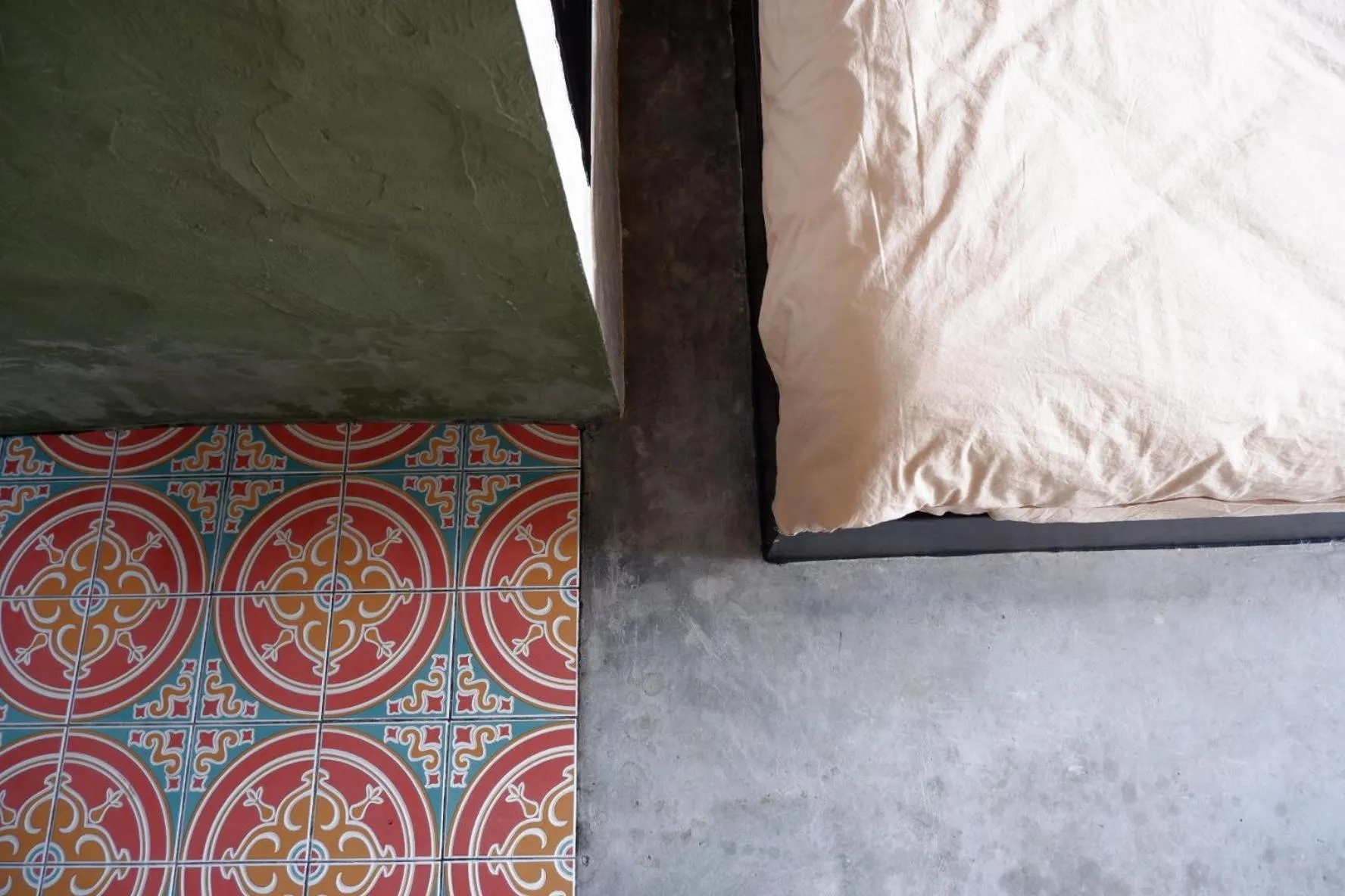 Decorative detail, Bed in 88 Fine Hotel @ Suratthani Airport