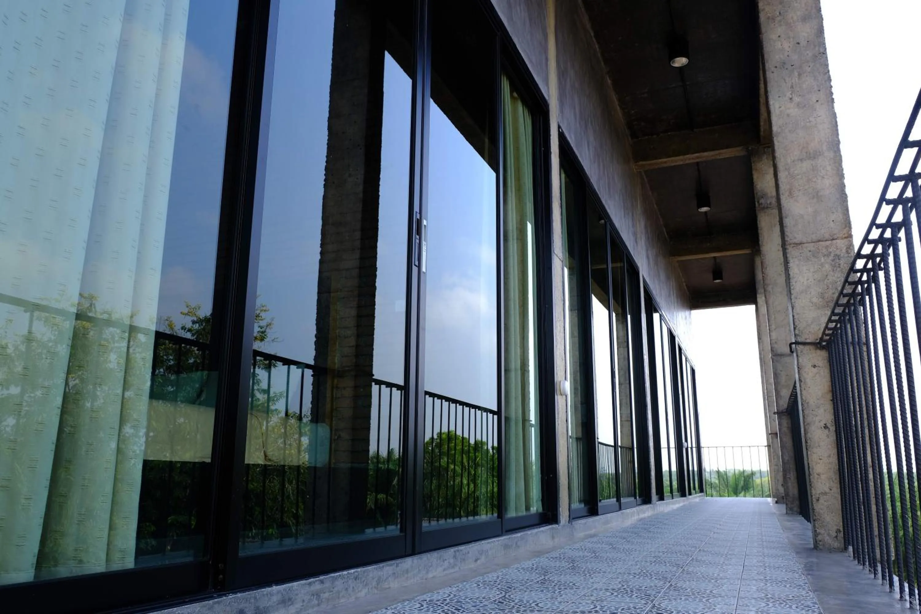 Balcony/Terrace in 88 Fine Hotel @ Suratthani Airport