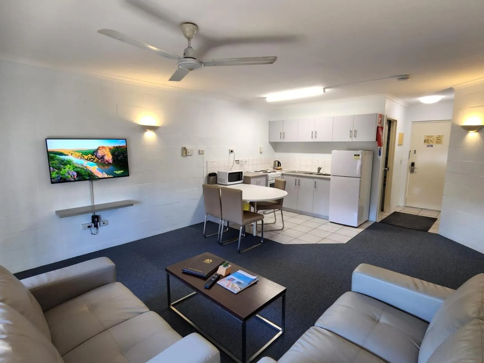 Living room in Alatai Holiday Apartments