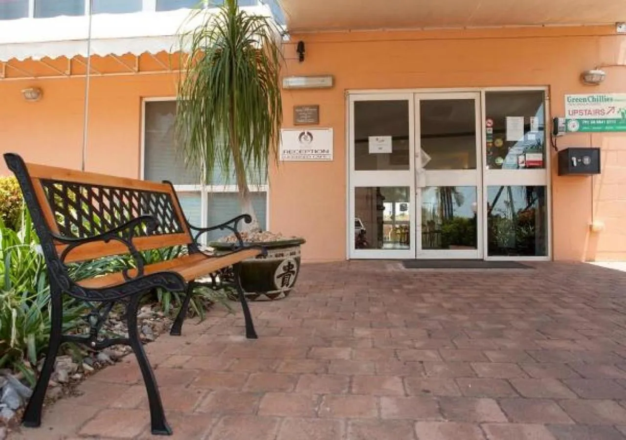 Facade/entrance in Alatai Holiday Apartments