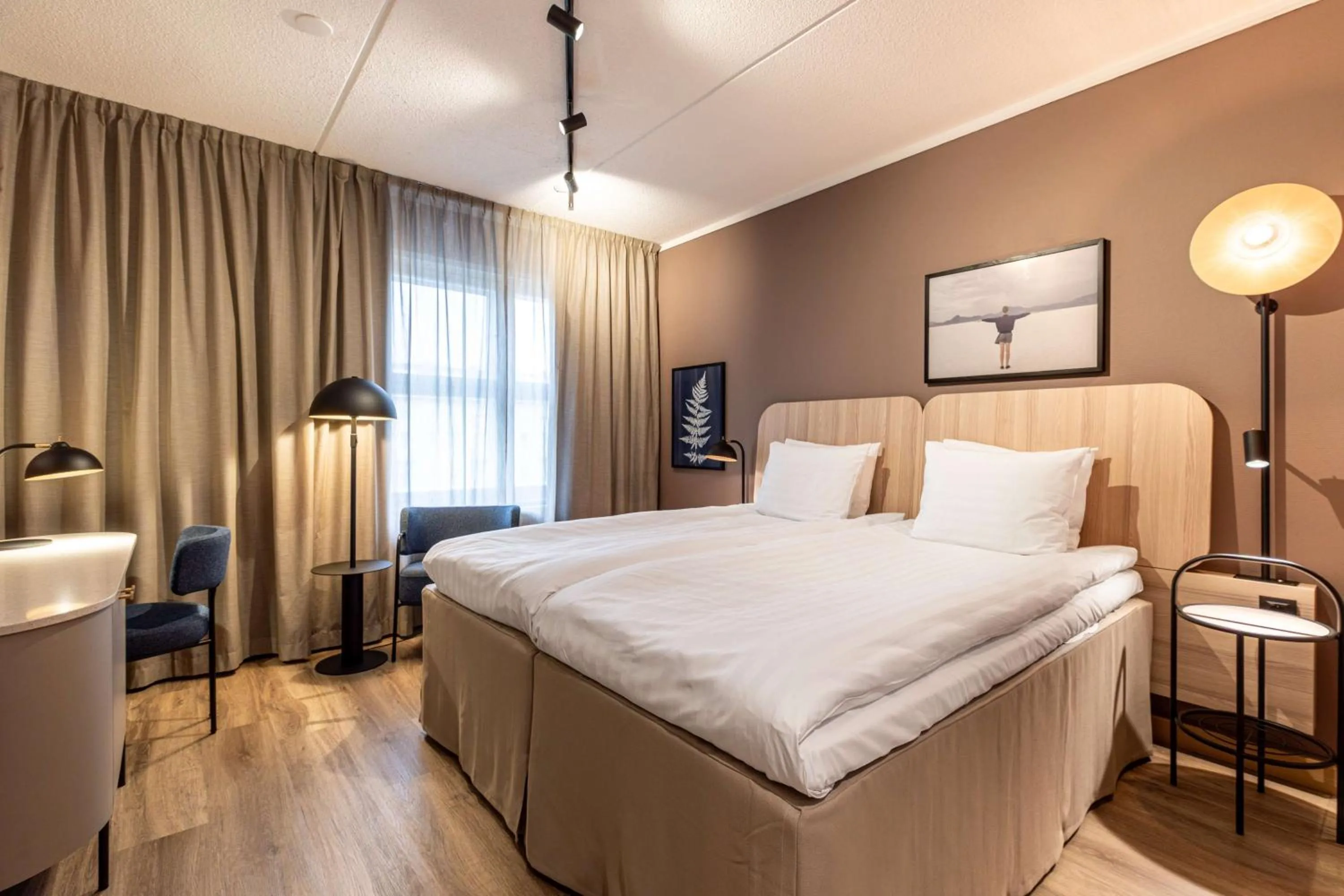 Bedroom, Bed in Scandic Lahti City