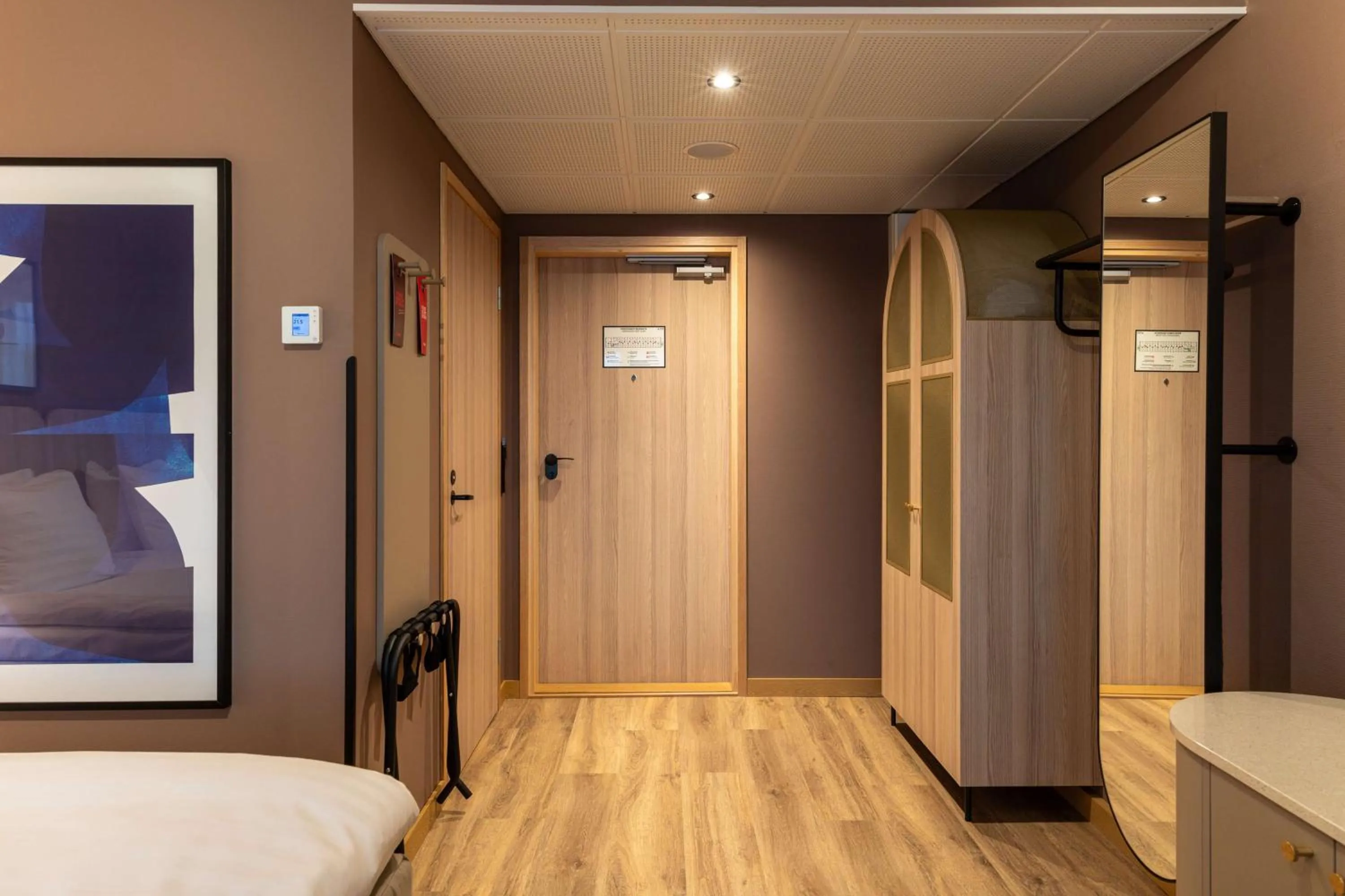 Bedroom, Bed in Scandic Lahti City