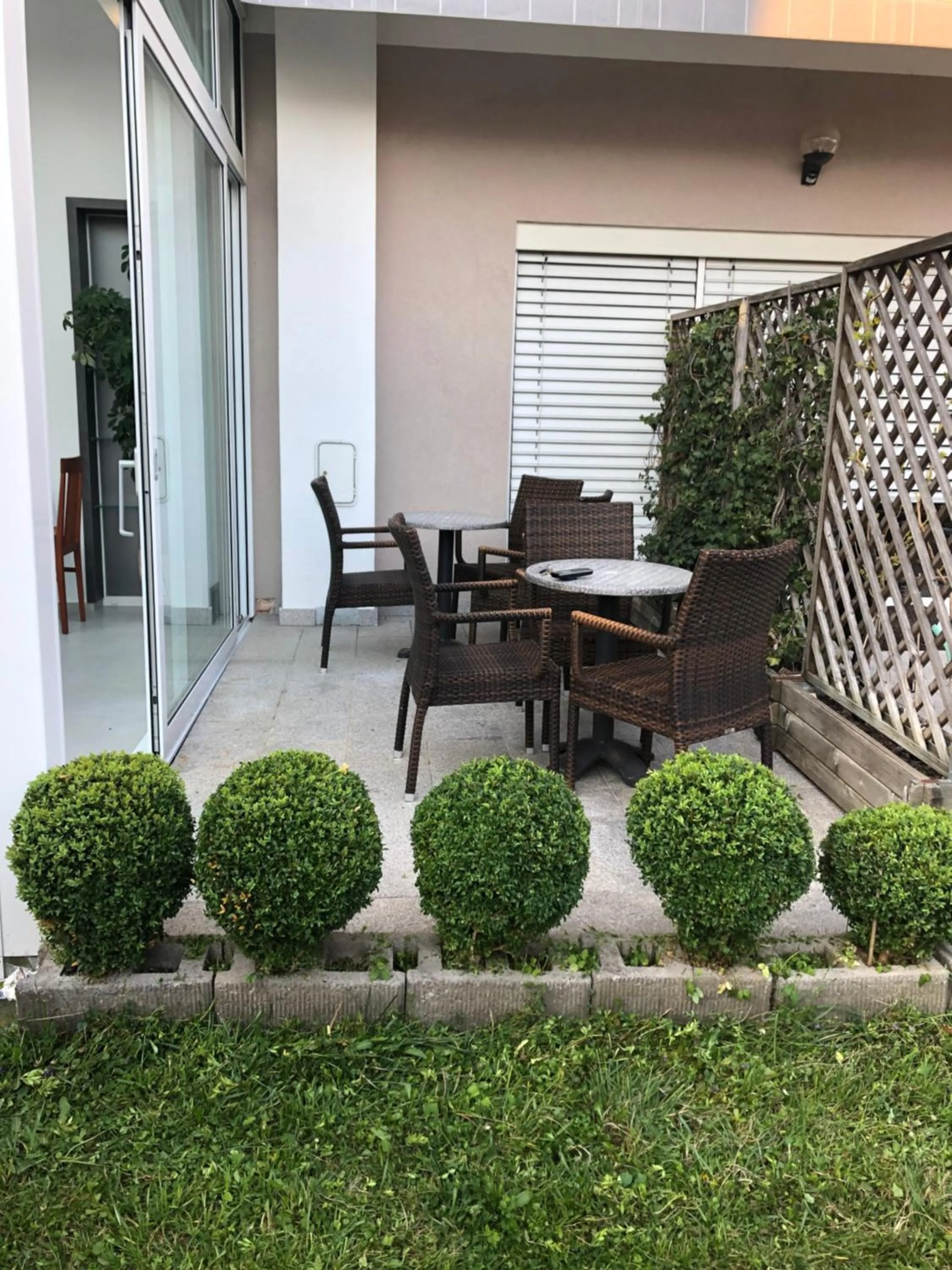 Patio in Hotel Bajt Maribor