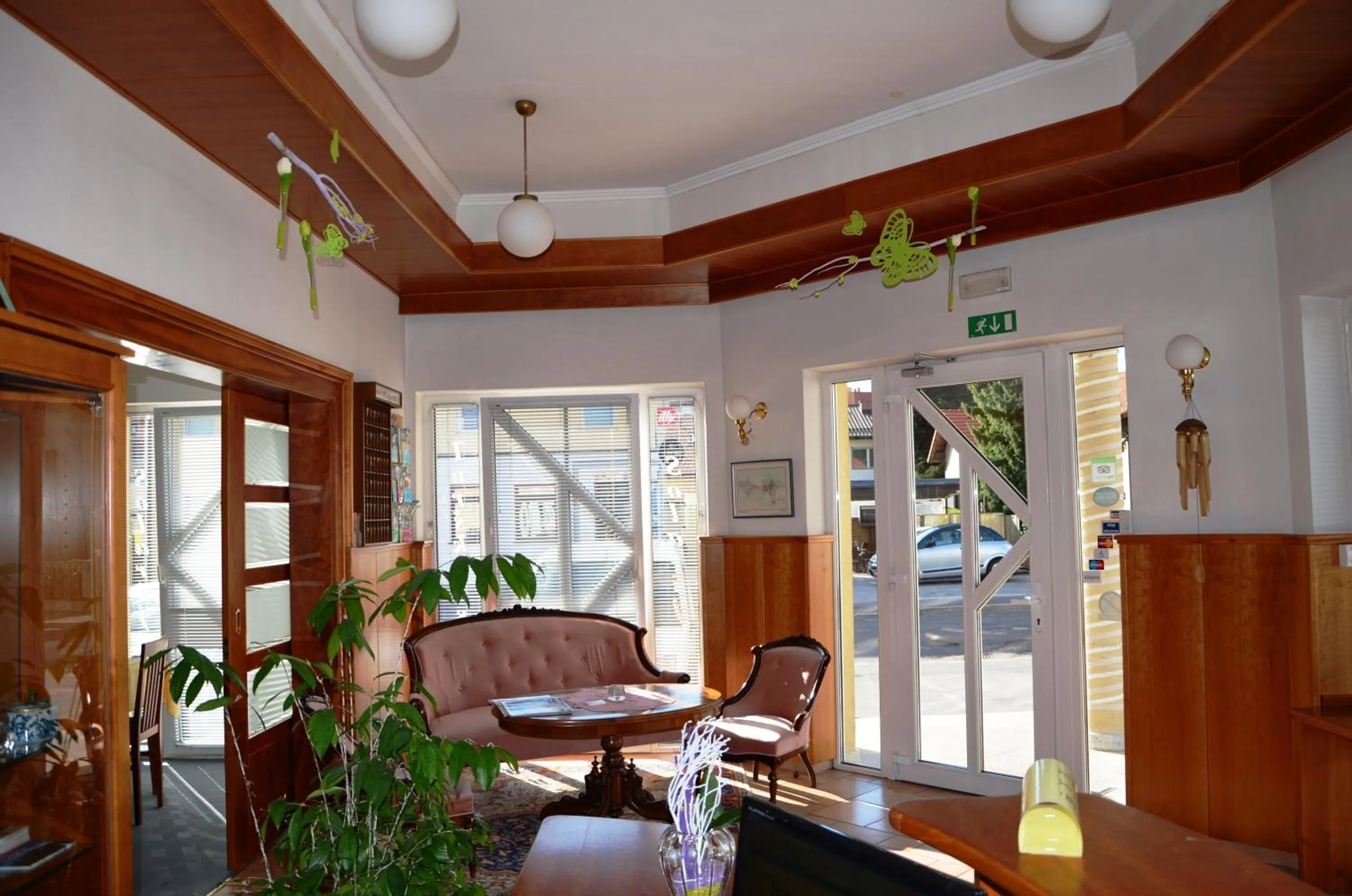 Lobby or reception in Hotel Bajt Maribor