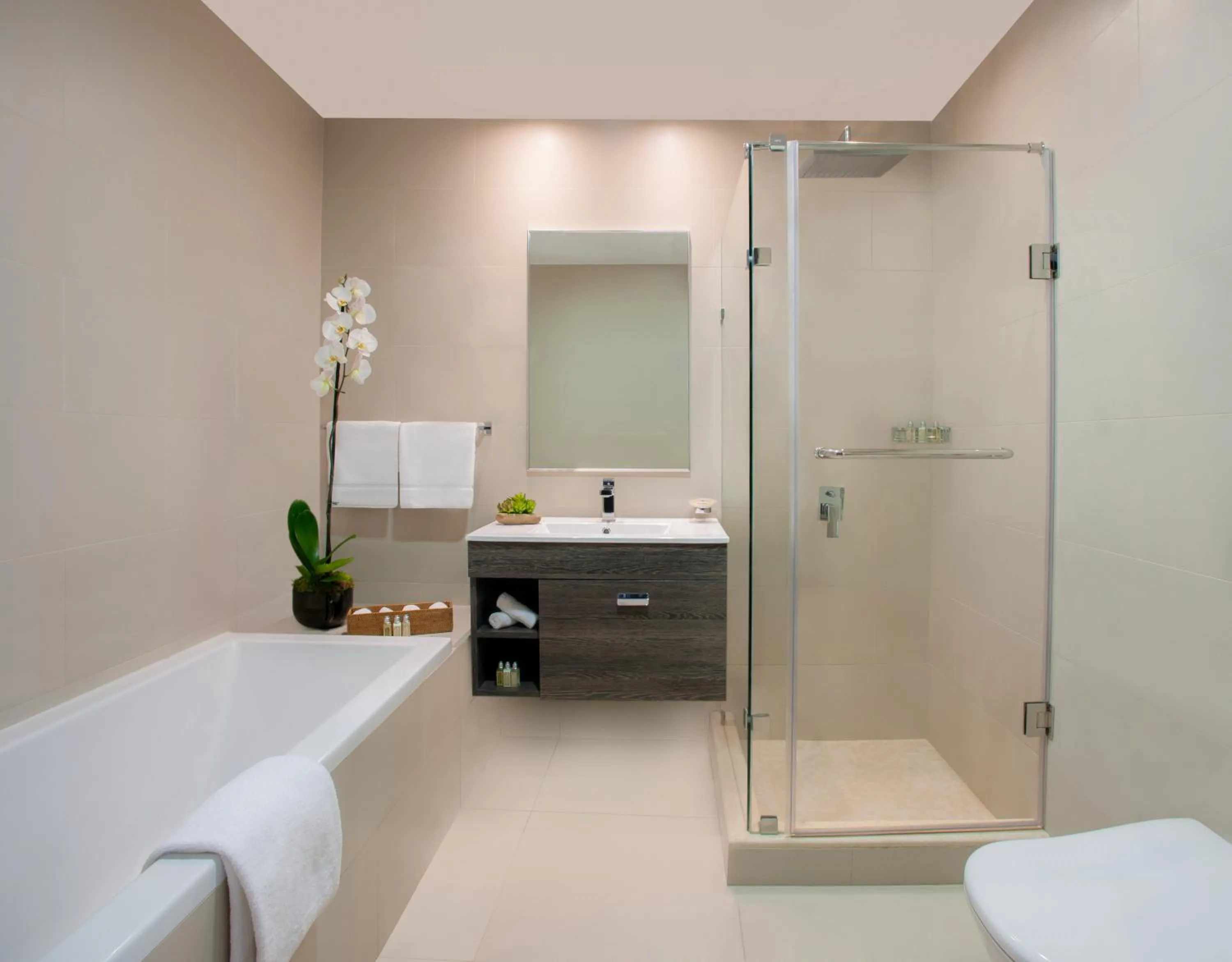 Bathroom in Ascott Rafal Olaya Riyadh