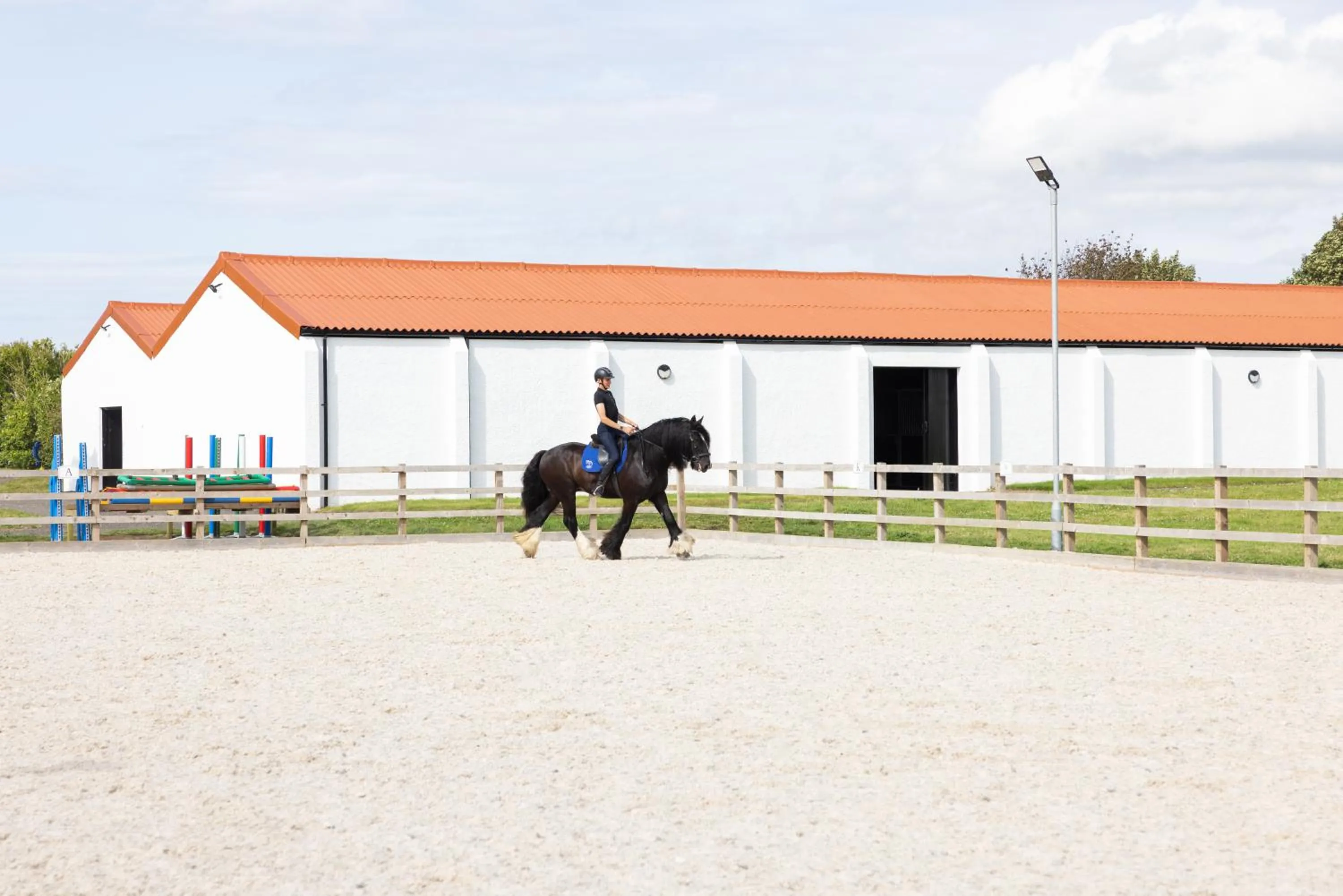 Horse-riding in Trump Turnberry