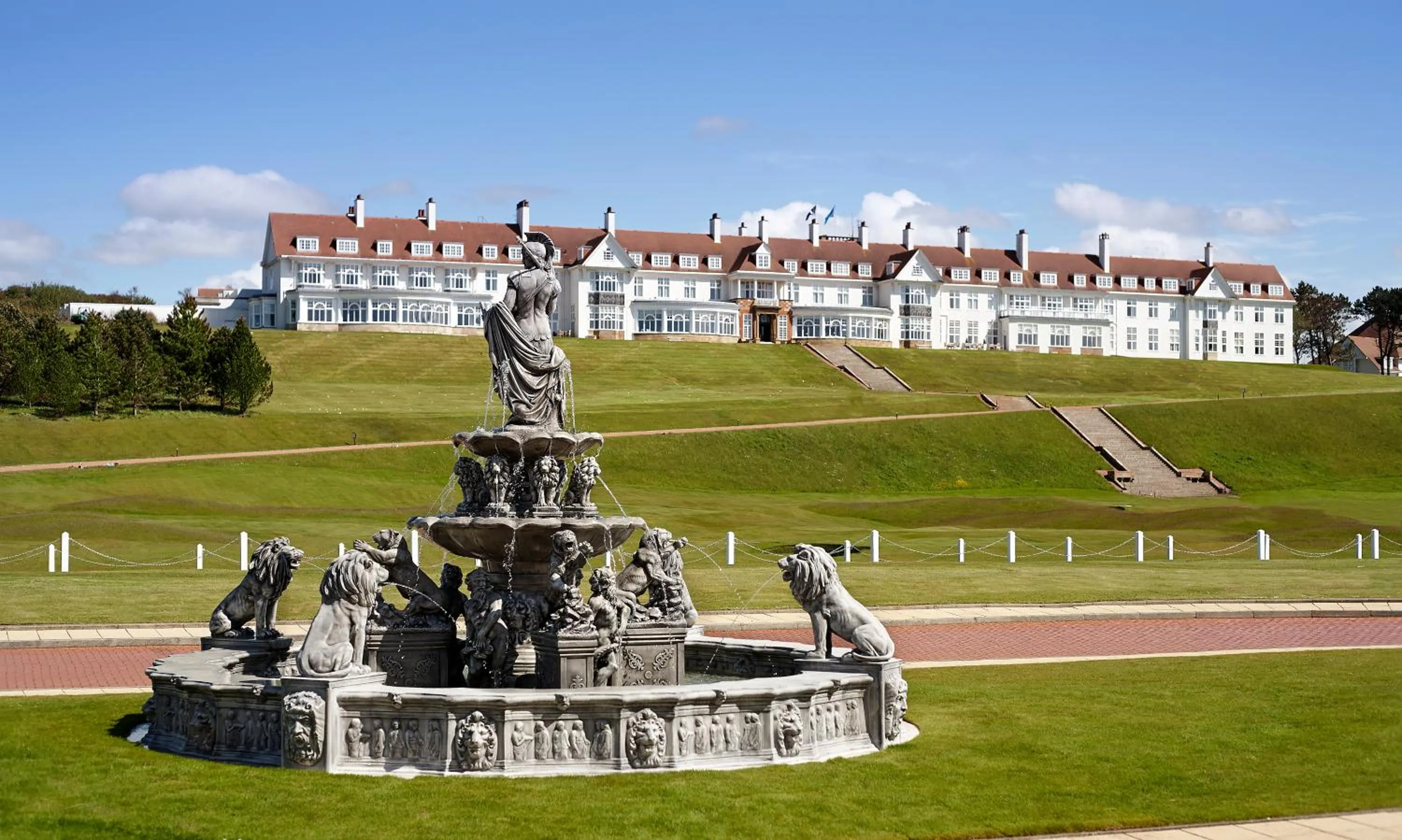 Garden in Trump Turnberry