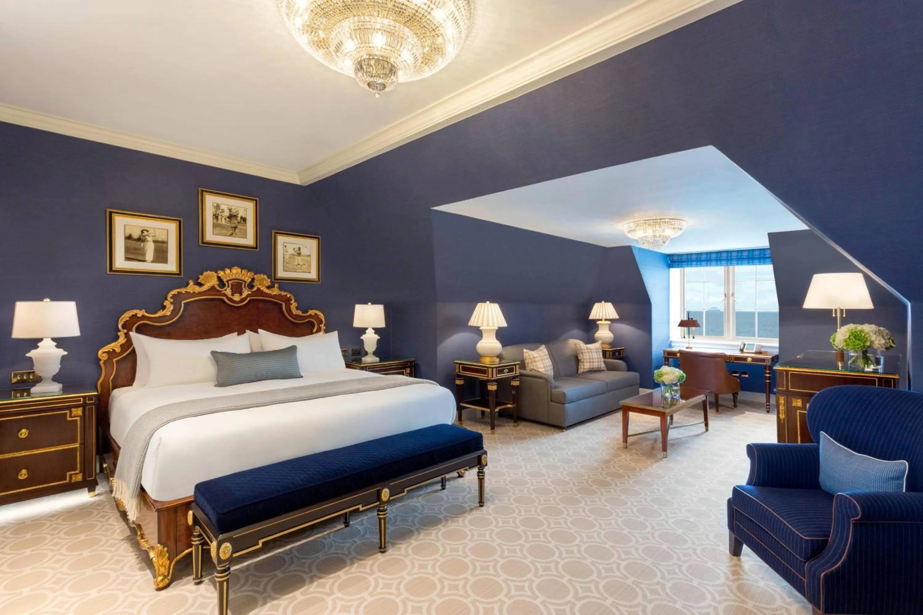 Bedroom, Bed in Trump Turnberry