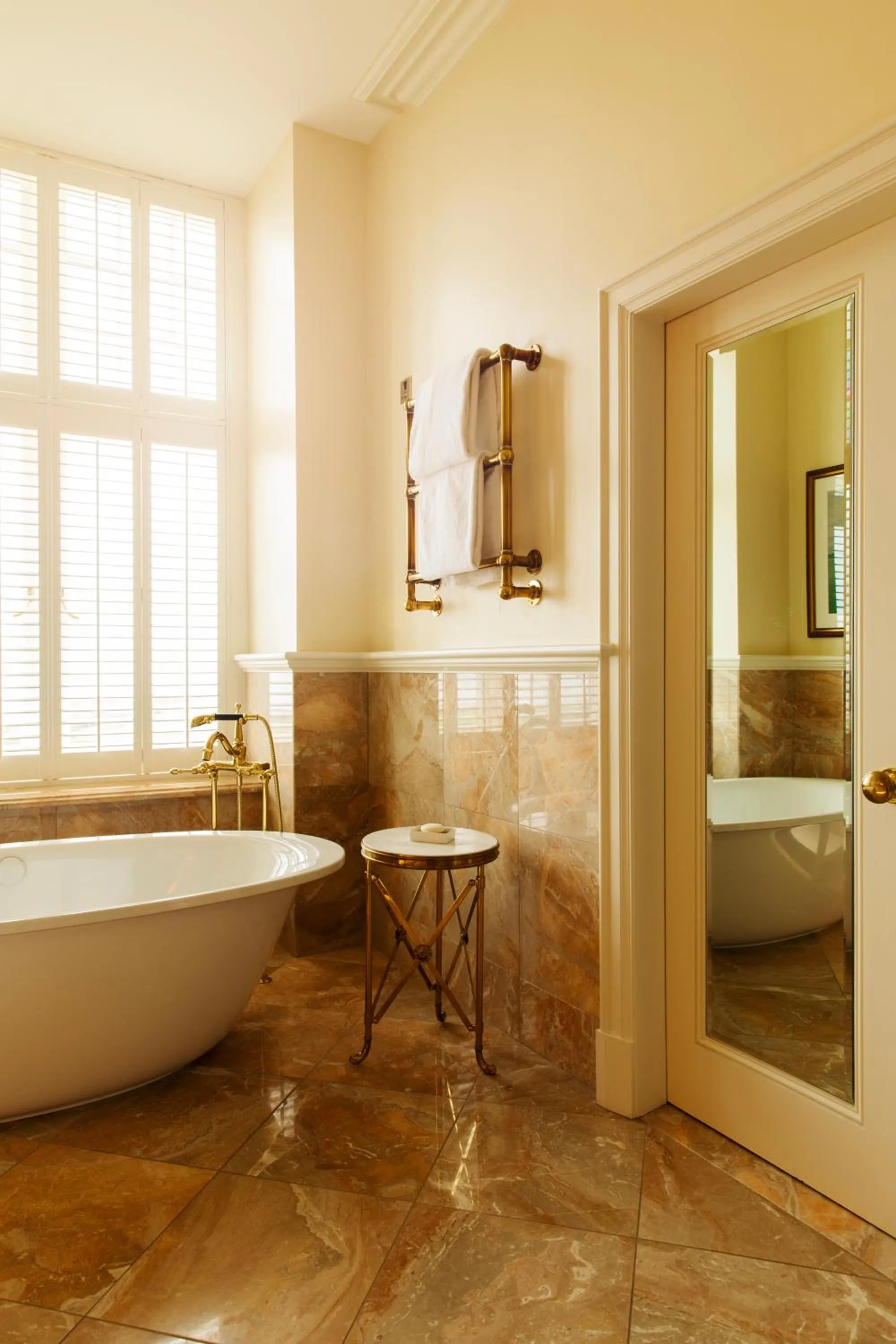 Bathroom, Bed in Trump Turnberry