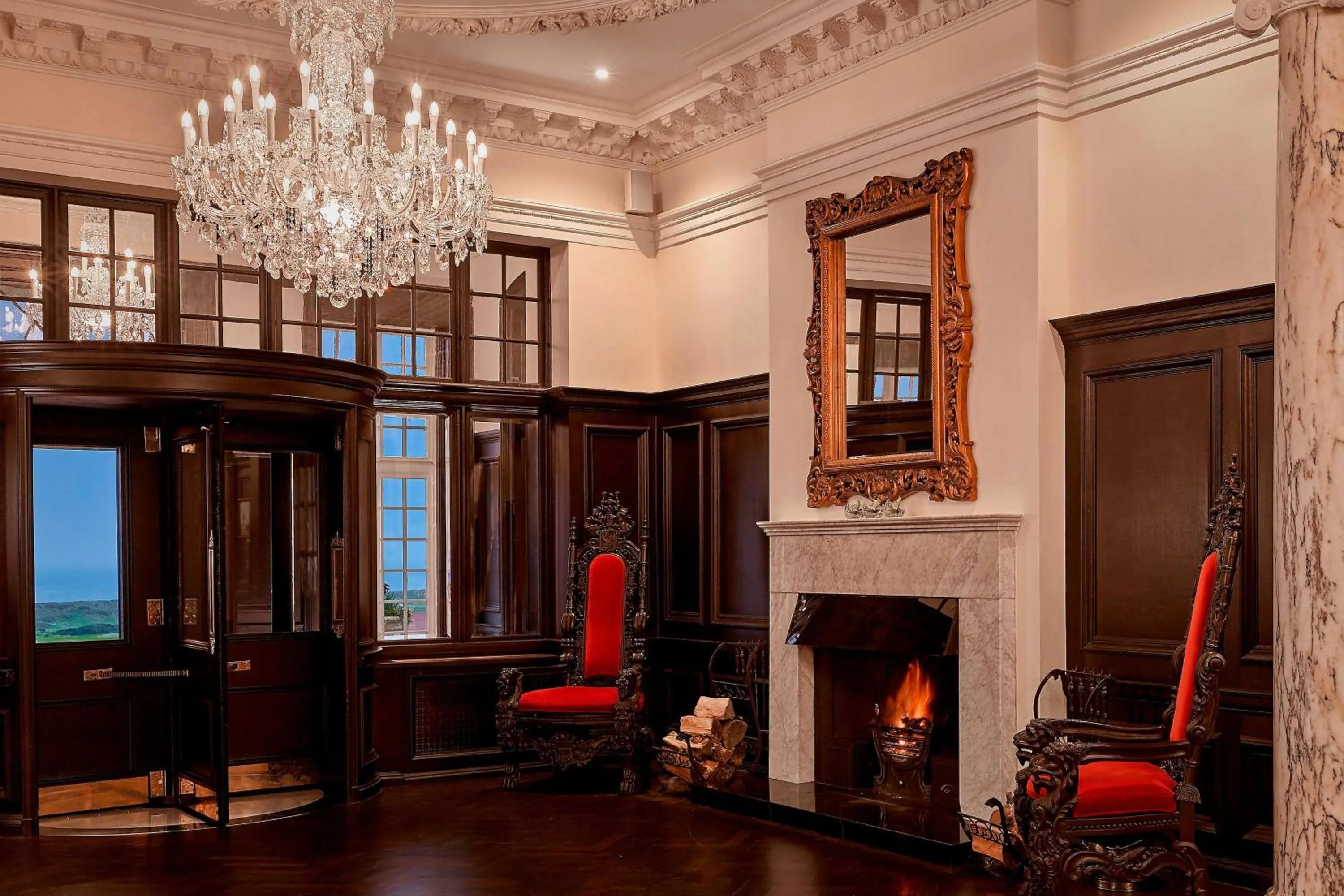 Lobby or reception in Trump Turnberry