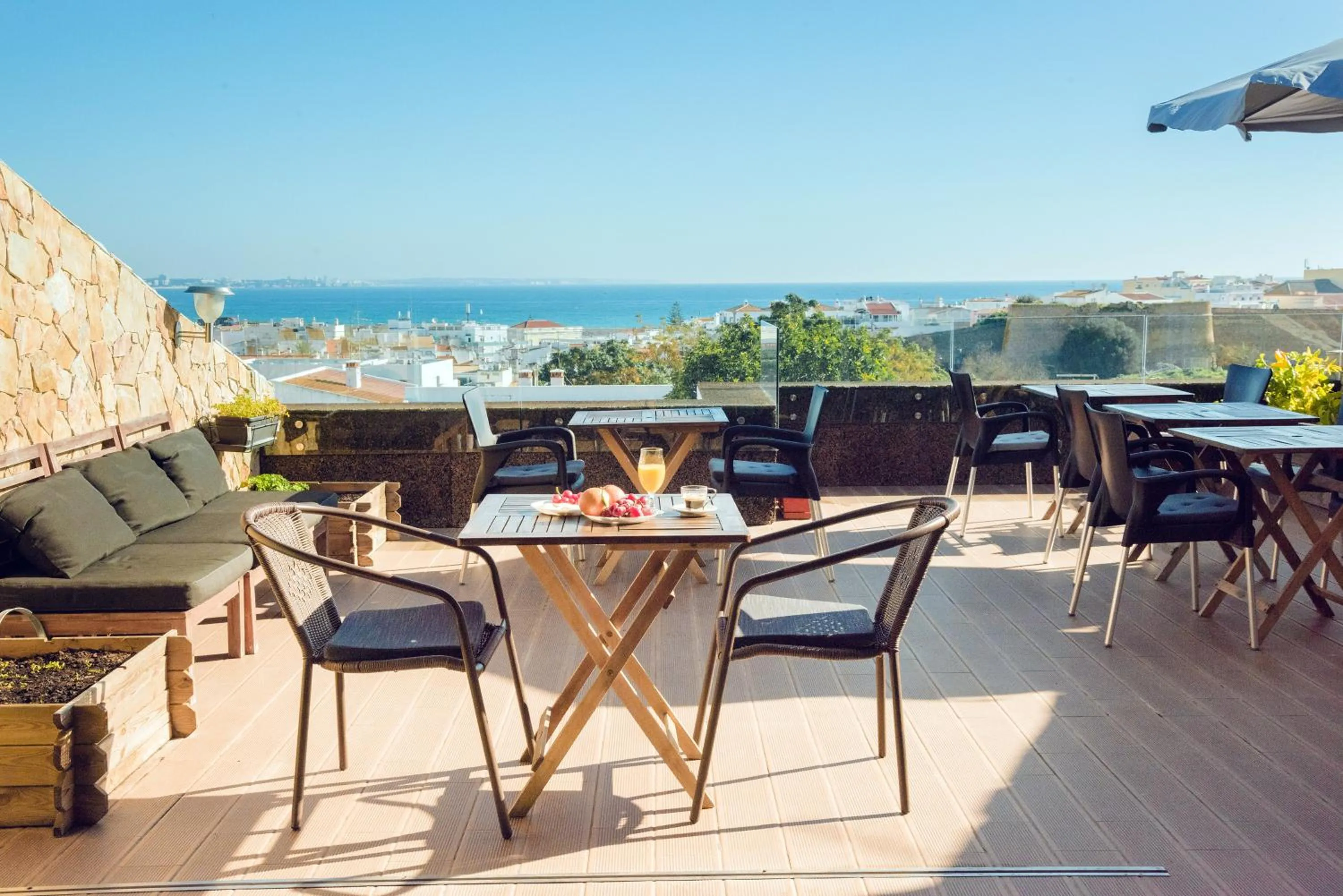 Balcony/Terrace in Lagos Uptown Bed & Breakfast