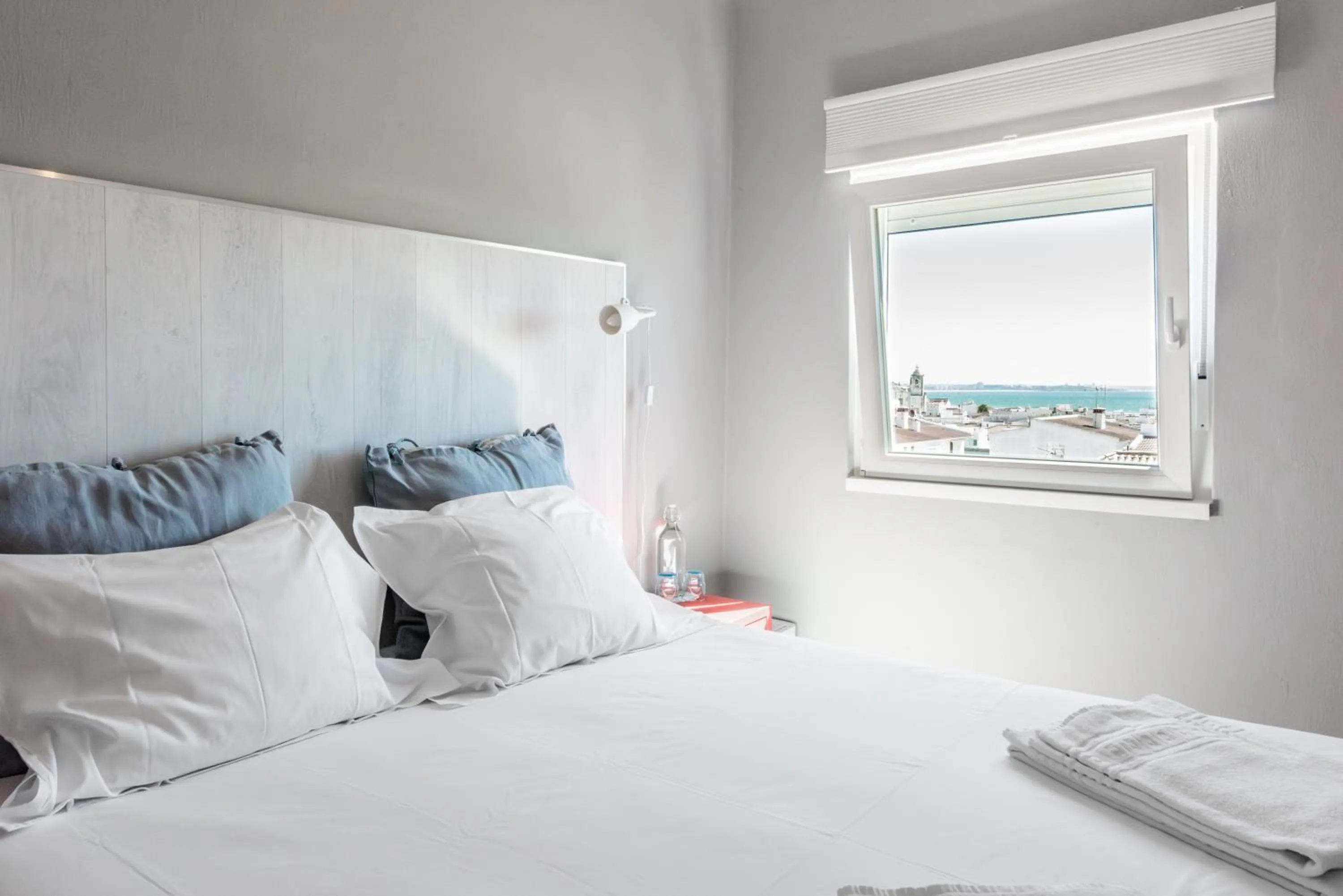 View (from property/room), Bed in Lagos Uptown Bed & Breakfast