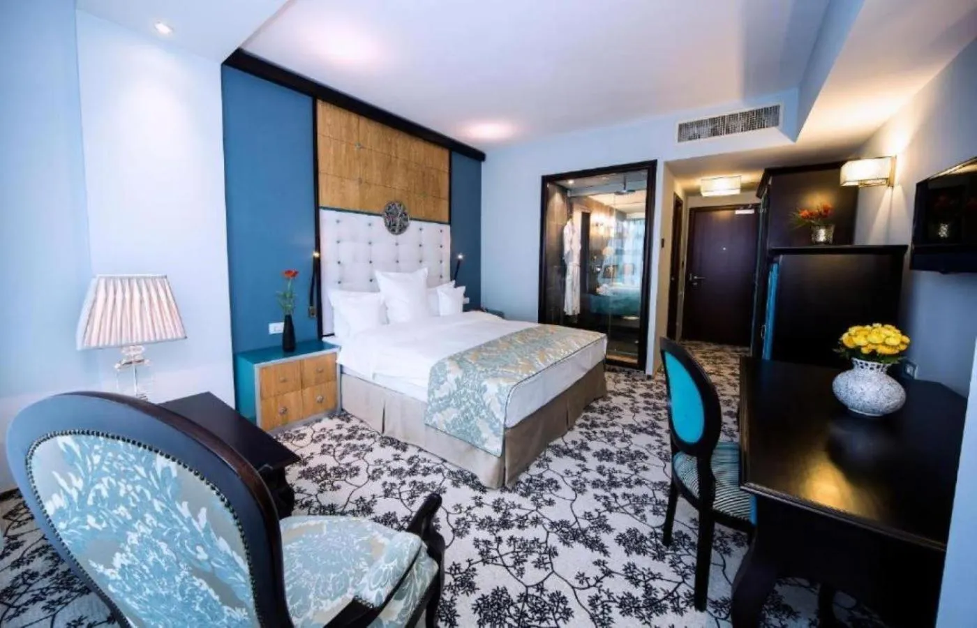 Bed in Pleiada Boutique Hotel & Spa