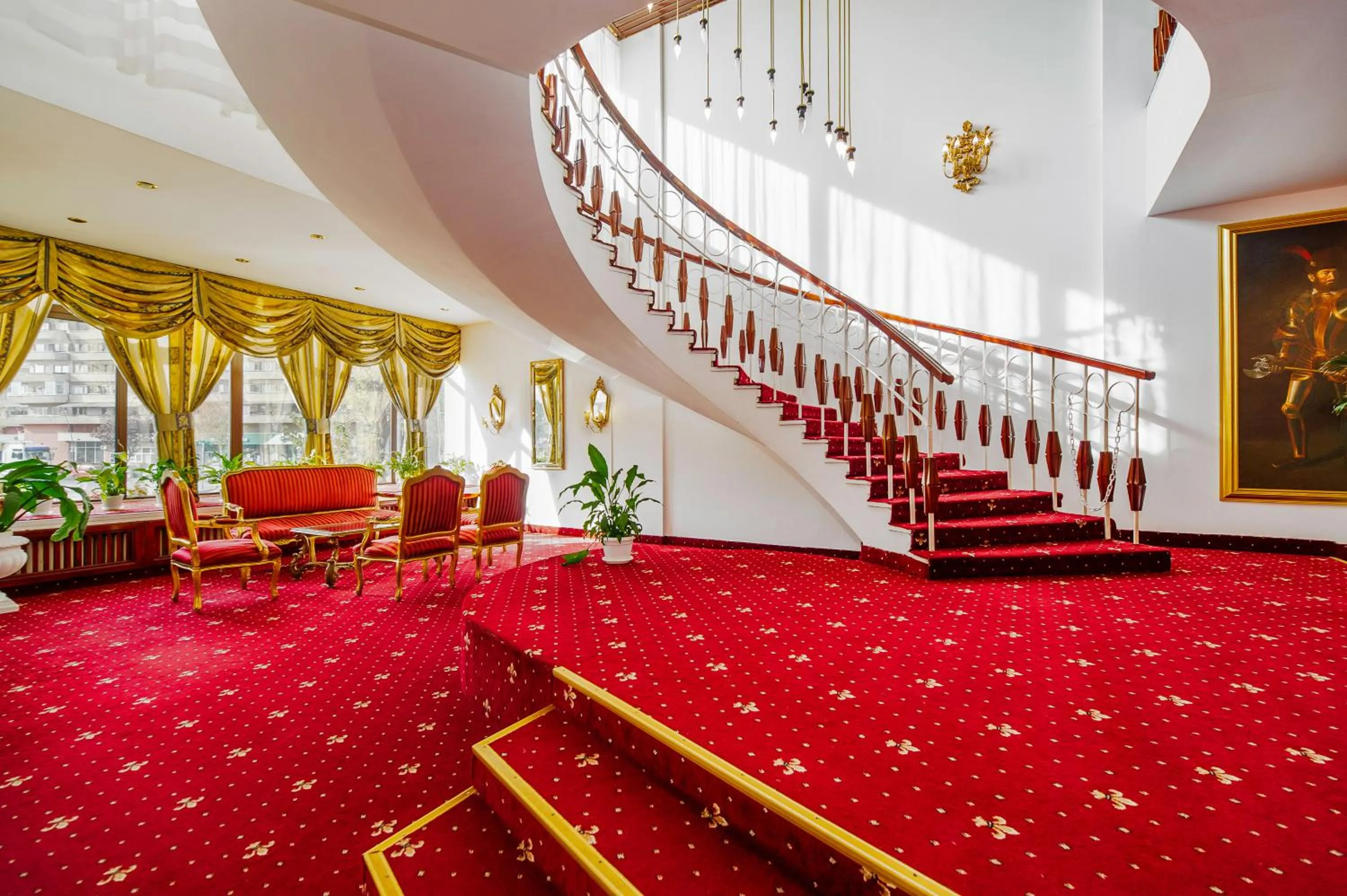 Lobby or reception in Hotel Cetate