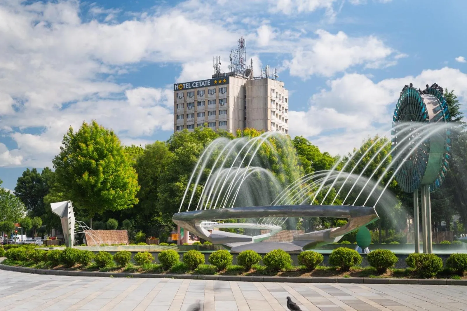 Property building in Hotel Cetate