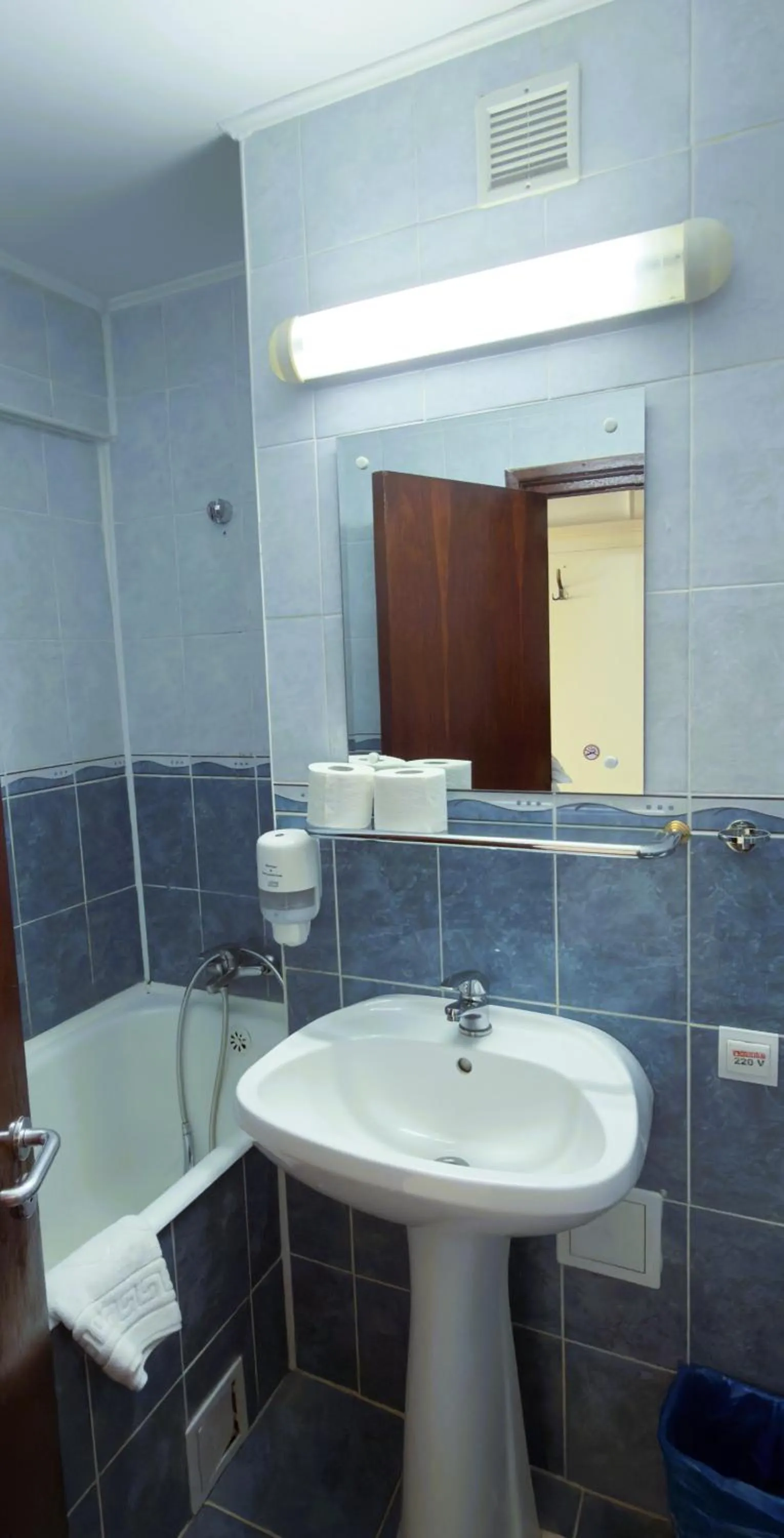 Bathroom in Hotel Cetate