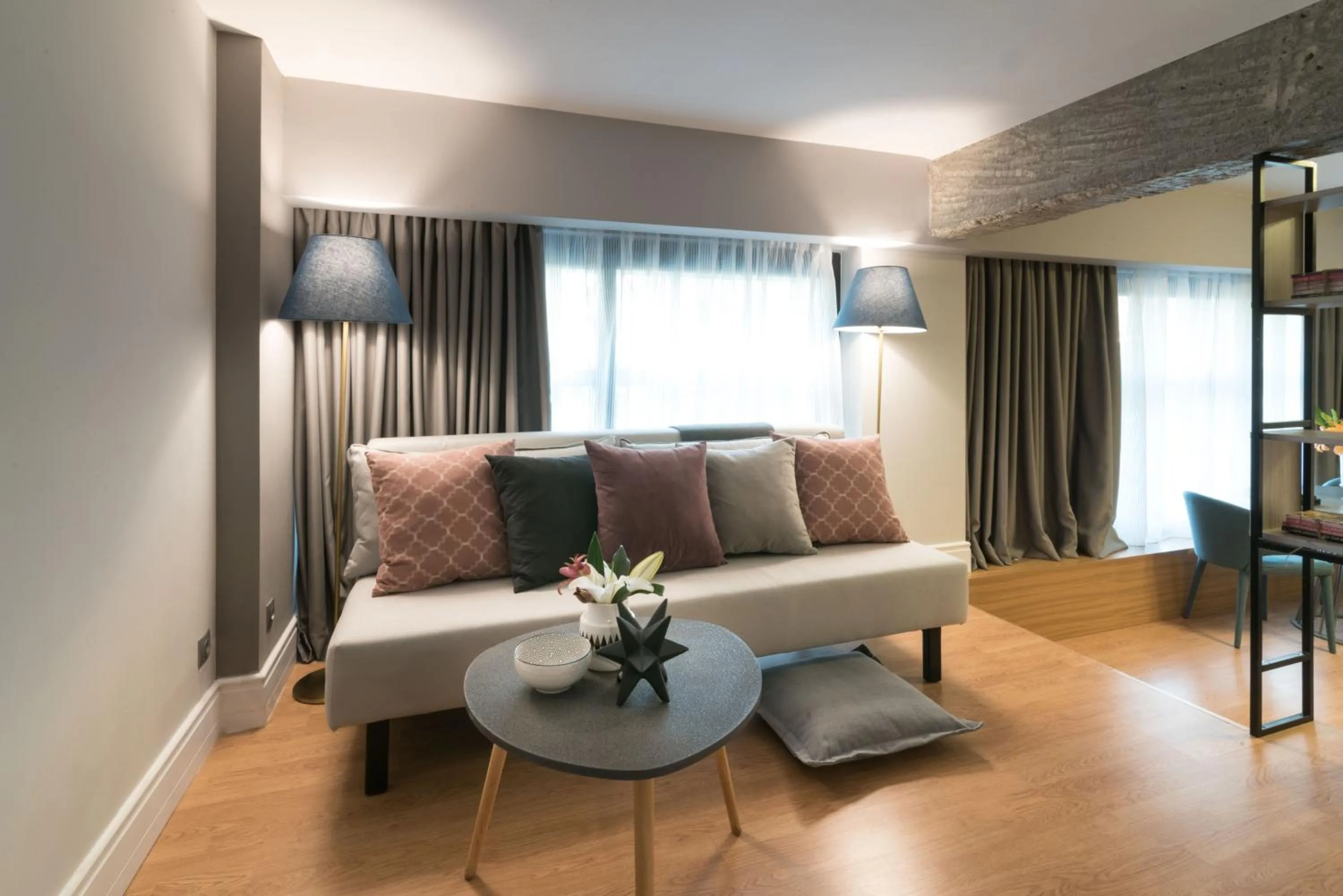 Living room in 47 Luxury Suites