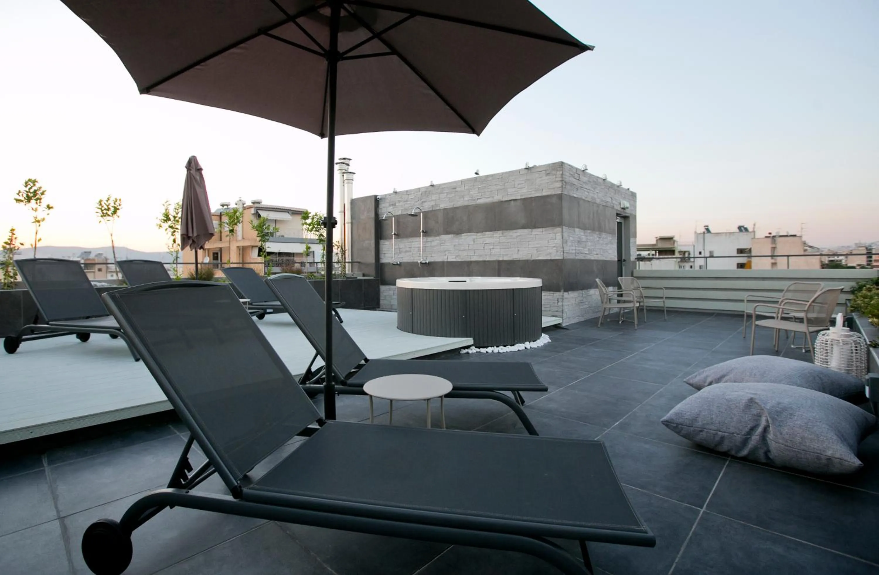 Patio in 47 Luxury Suites