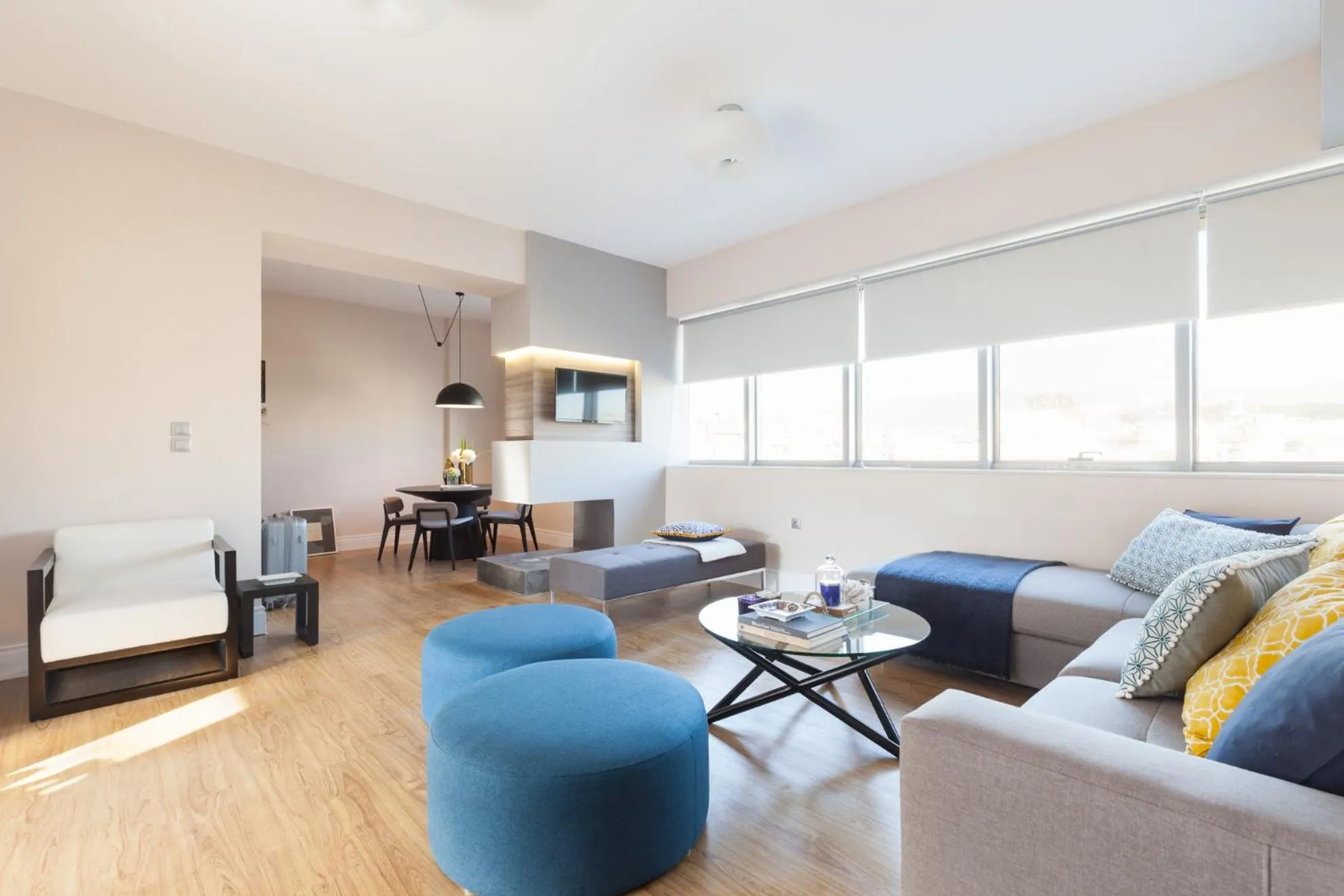 Living room in 47 Luxury Suites