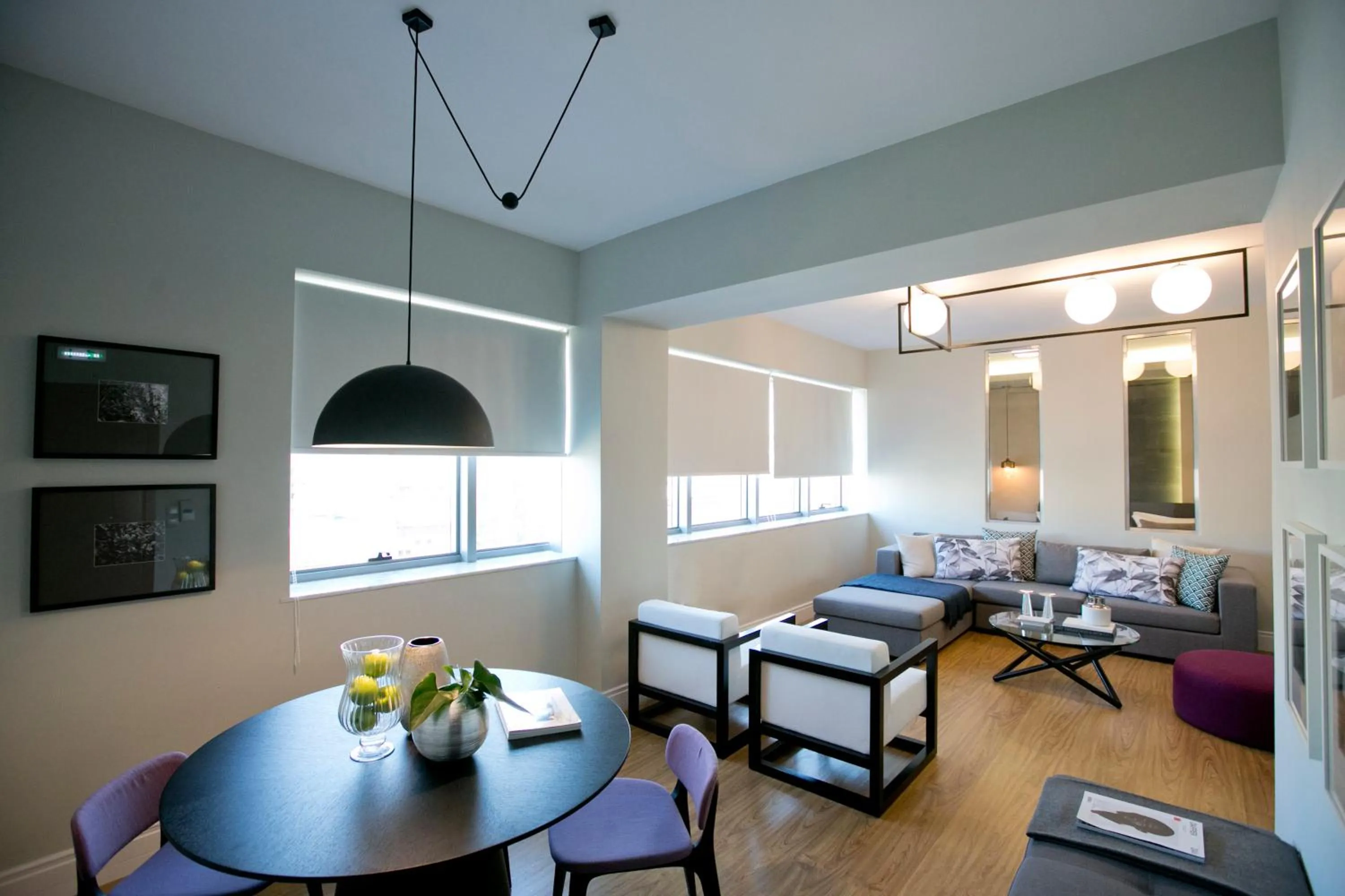 Dining area in 47 Luxury Suites