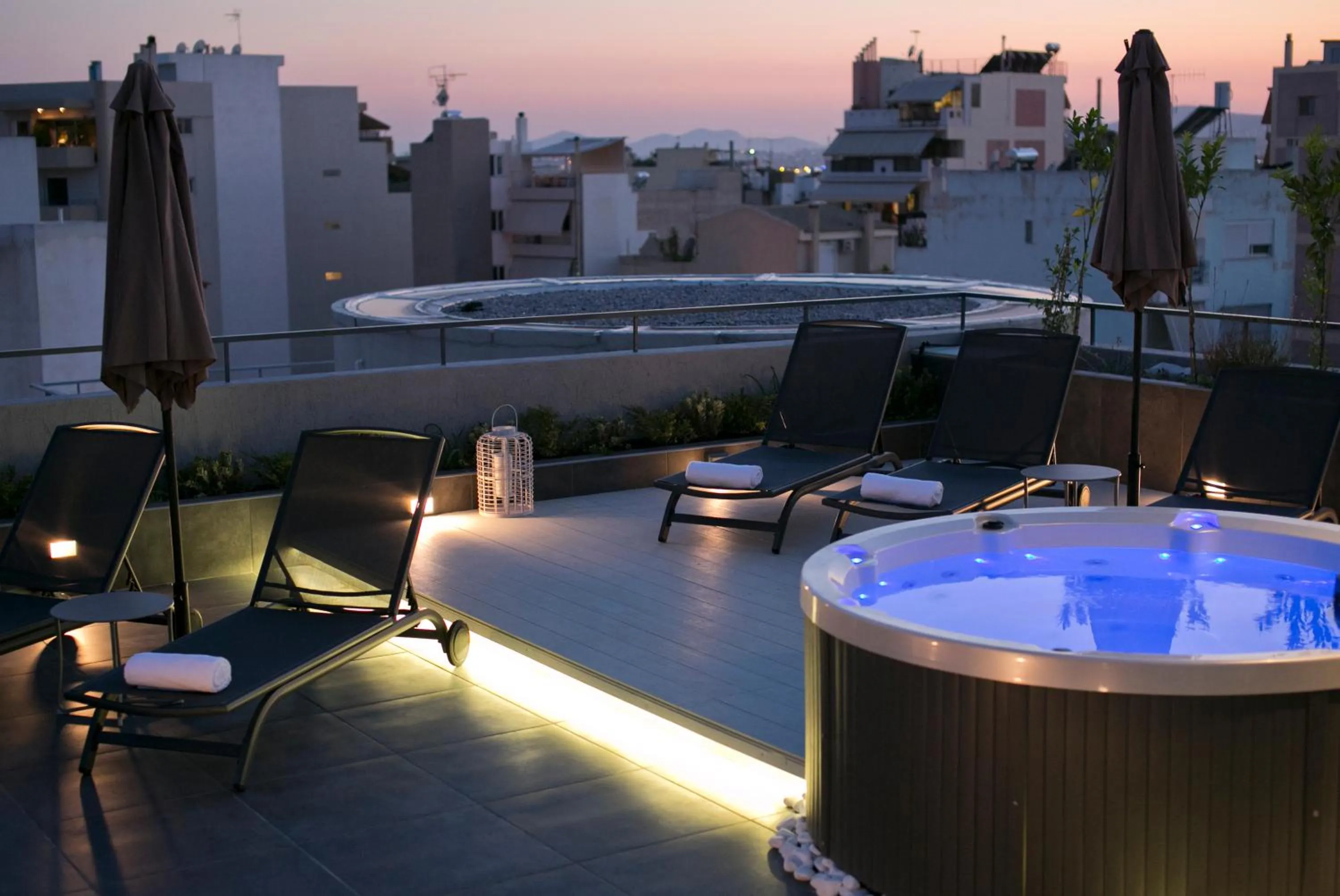 Patio in 47 Luxury Suites