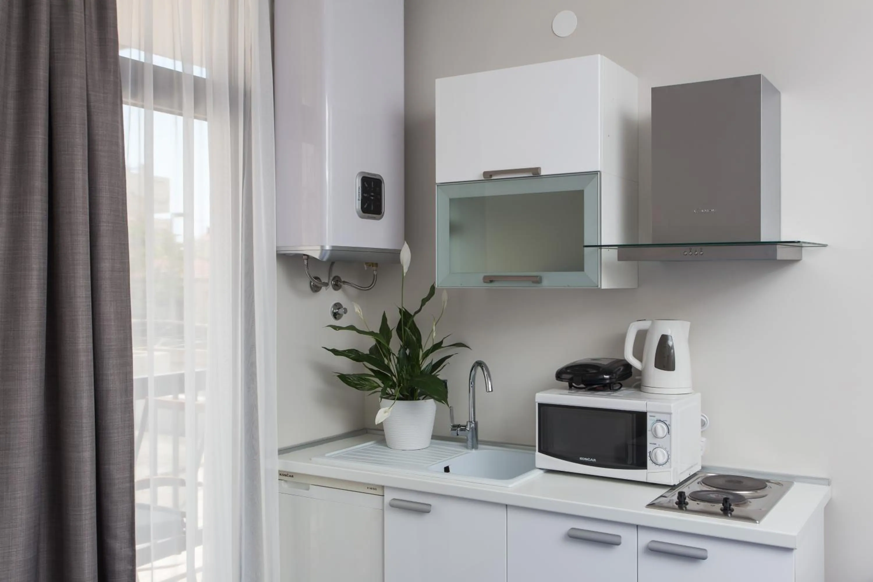 Kitchen or kitchenette in Apartments ZoomZoom