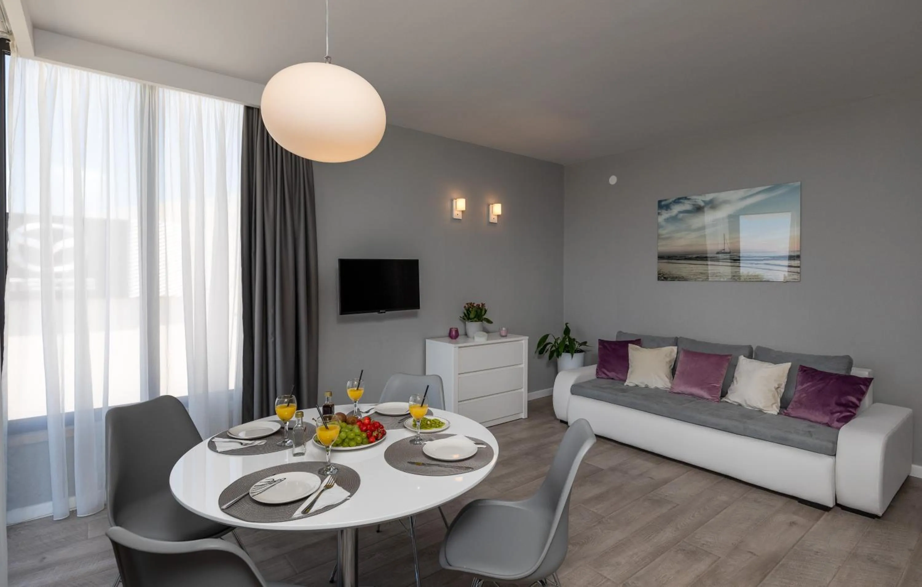 Living room in Apartments ZoomZoom