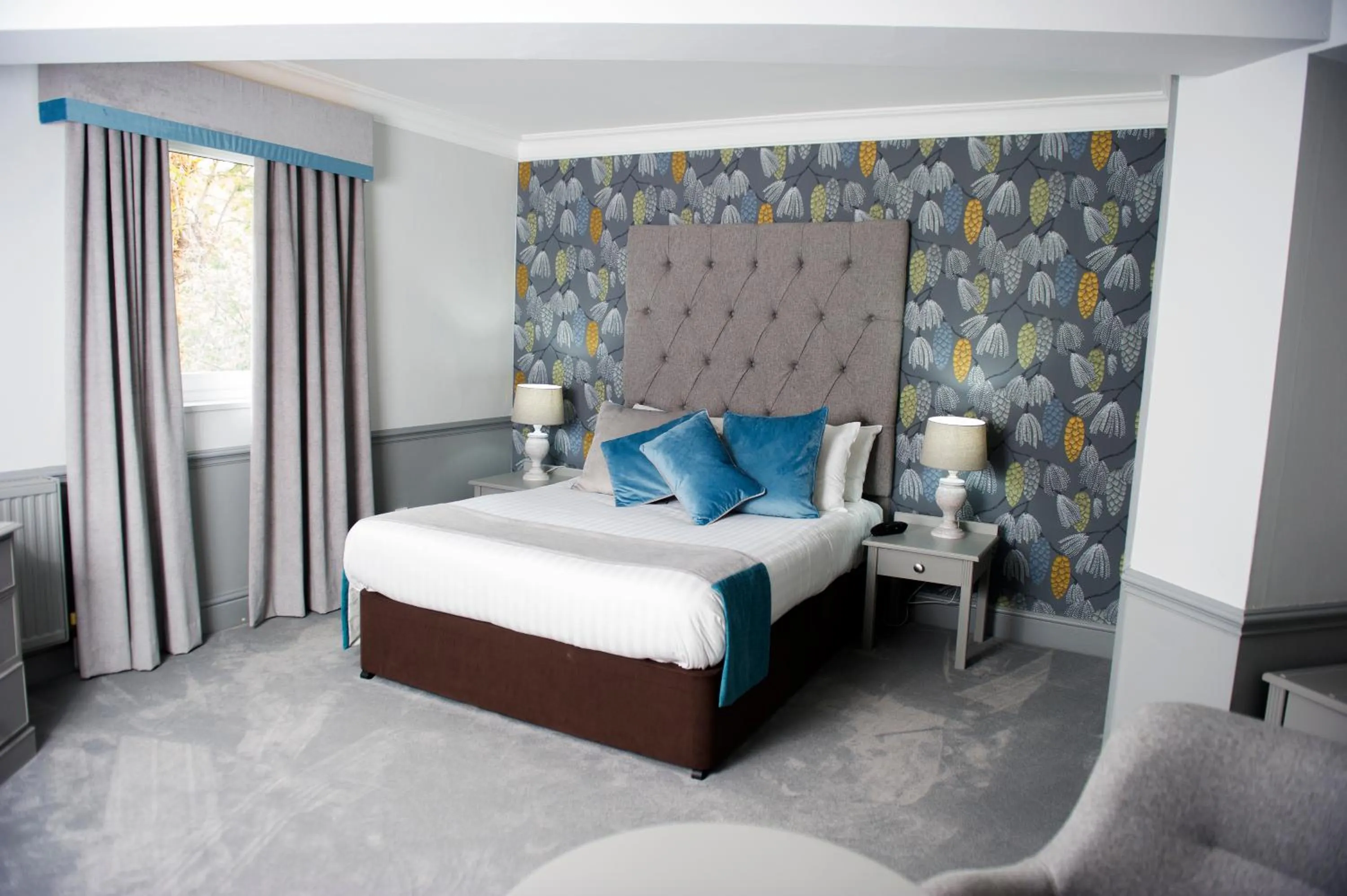 Bedroom, Bed in Crown Hotel Wetheral