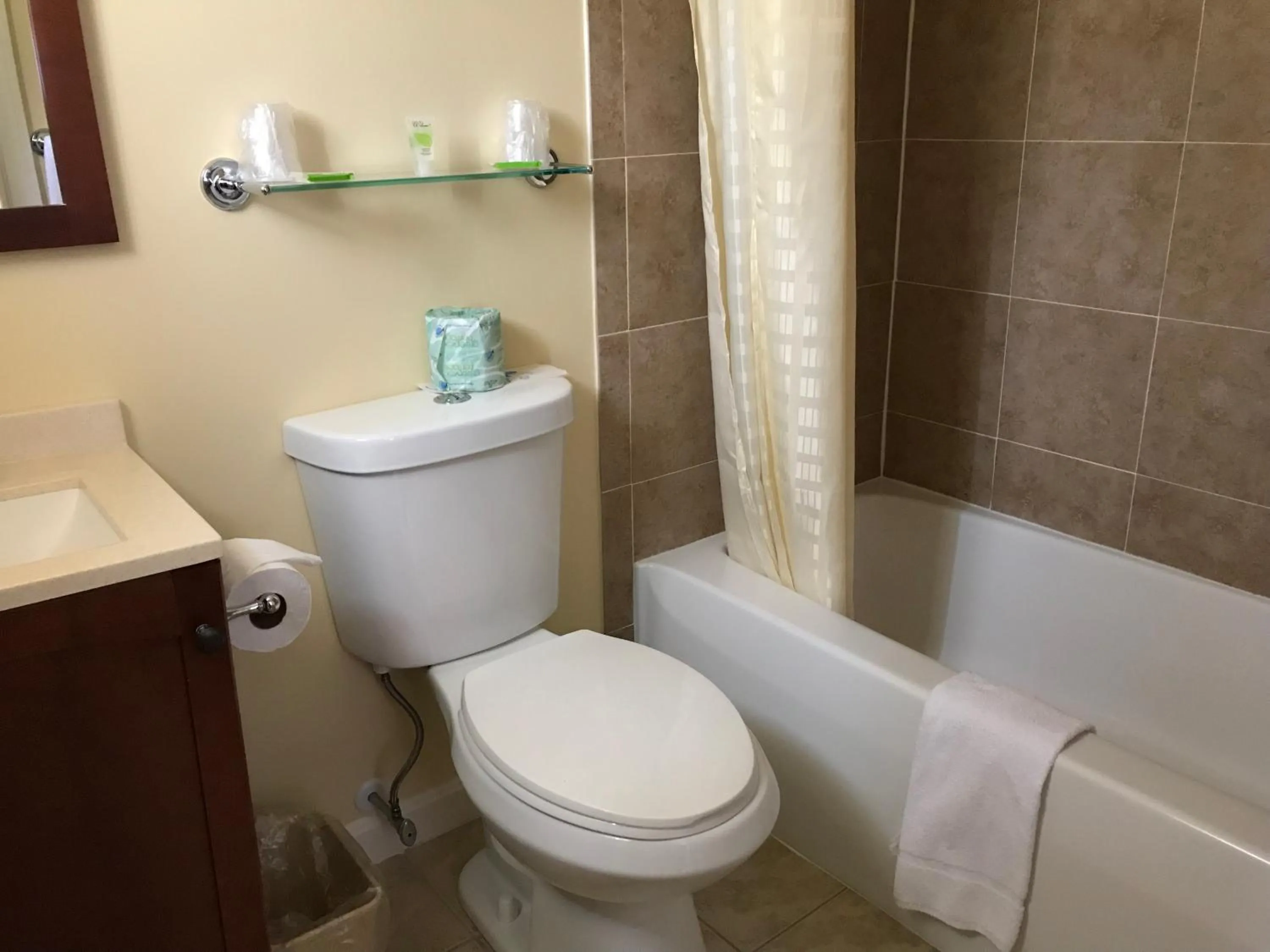 Shower in North Colony Motel and Cottages