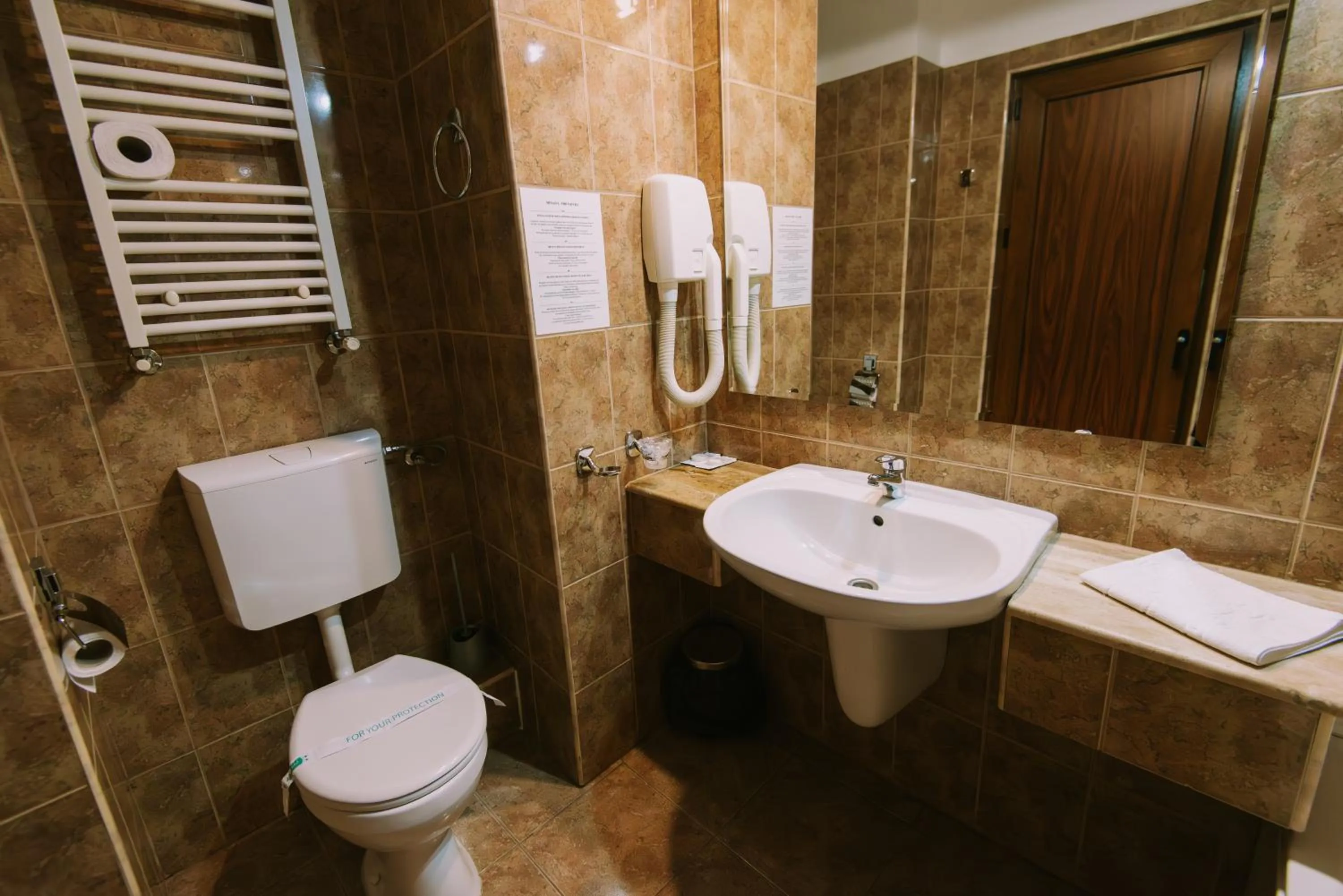 Bathroom in Hotel Victoria