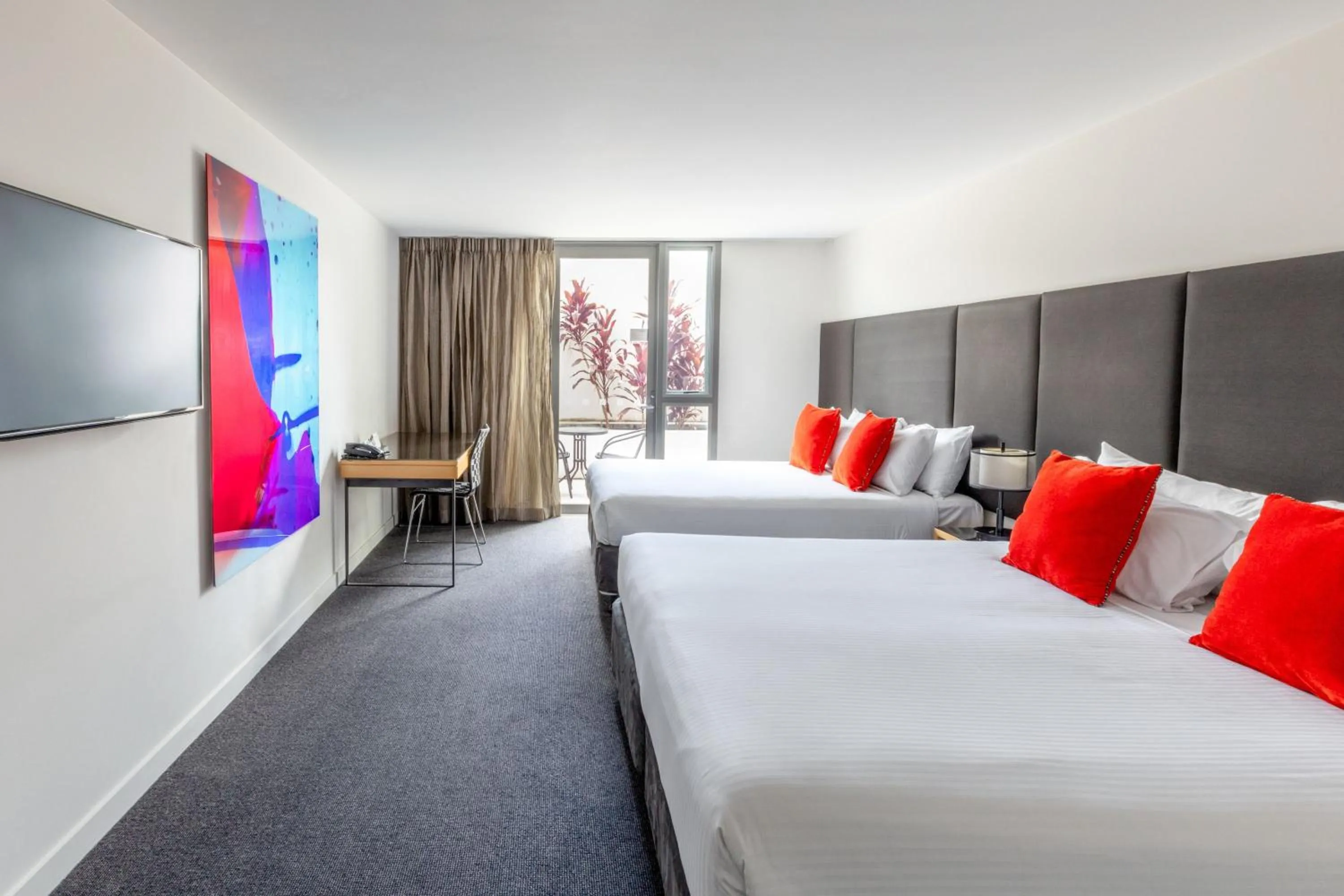 Bed in Mantra South Bank Brisbane