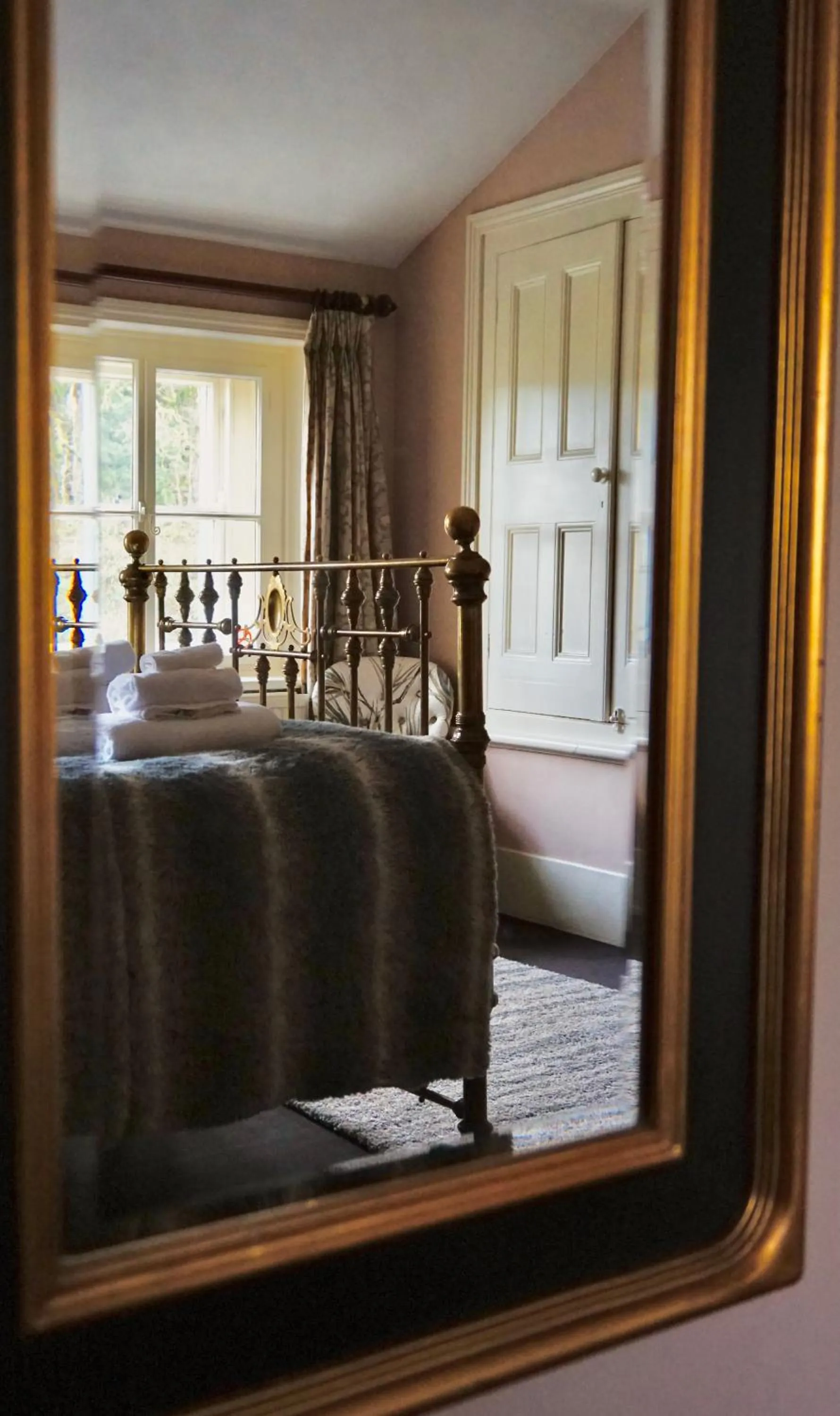 Decorative detail, Bed in Derby Arms Witherslack