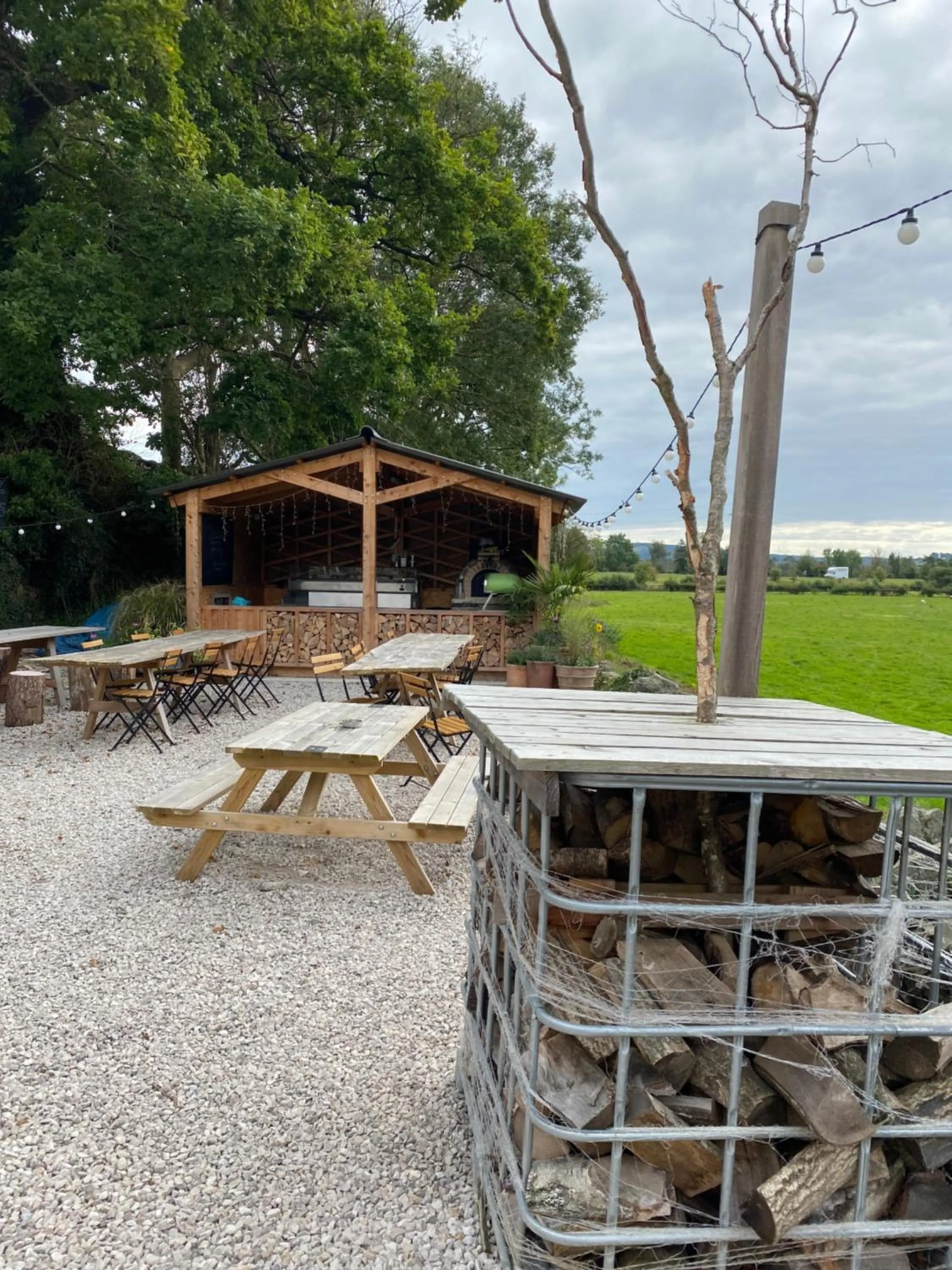 Garden in Derby Arms Witherslack