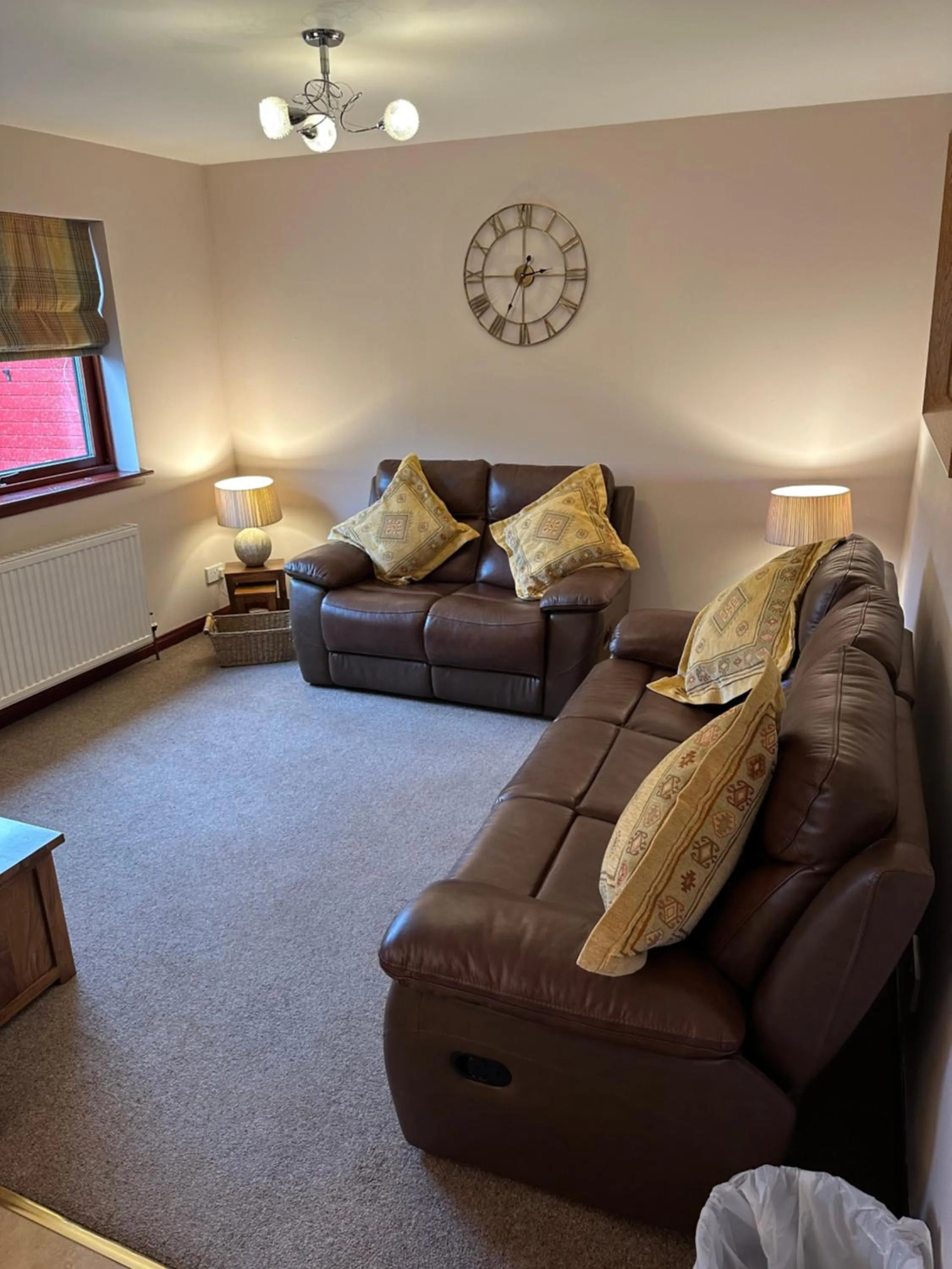 Living room in Dunhallin House