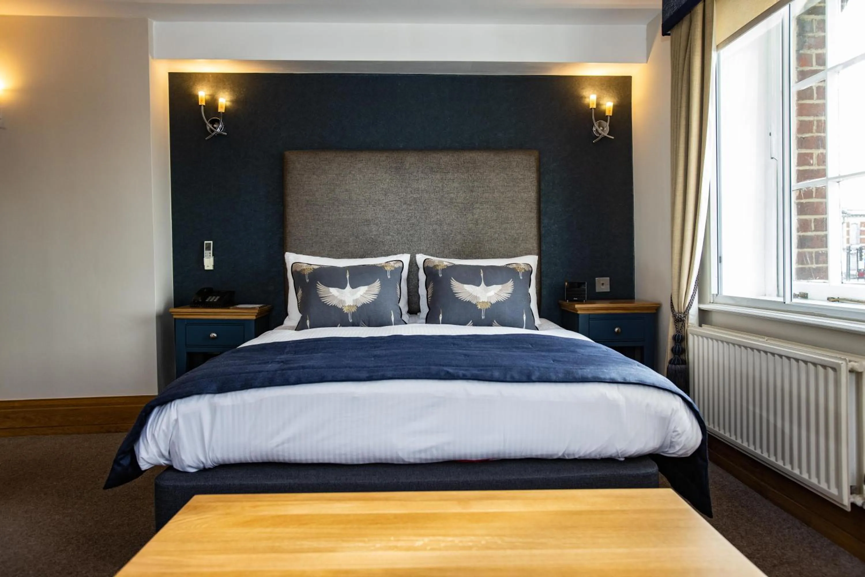 Bed in Ennios Boutique Hotel