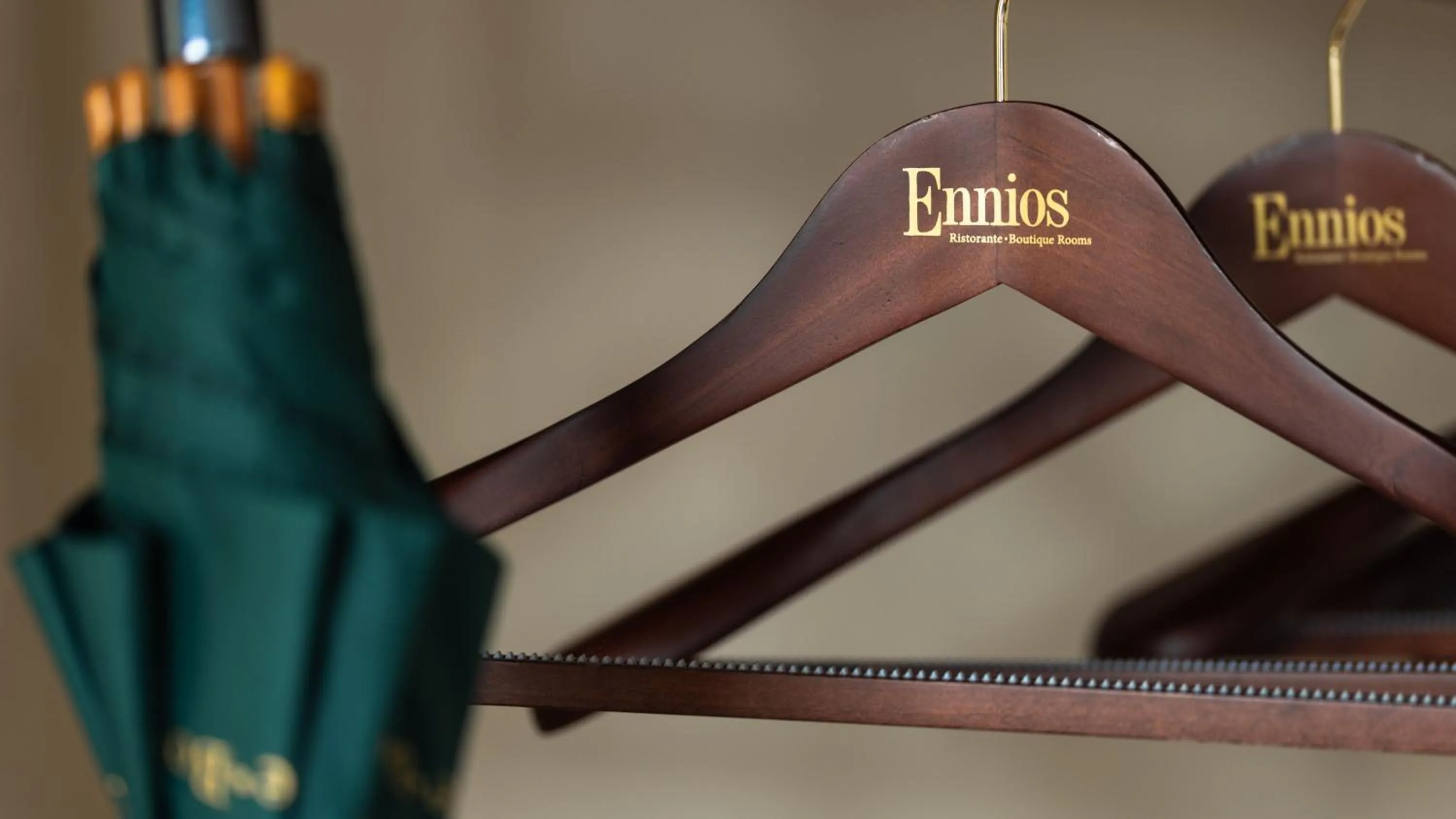 wardrobe in Ennios Boutique Hotel