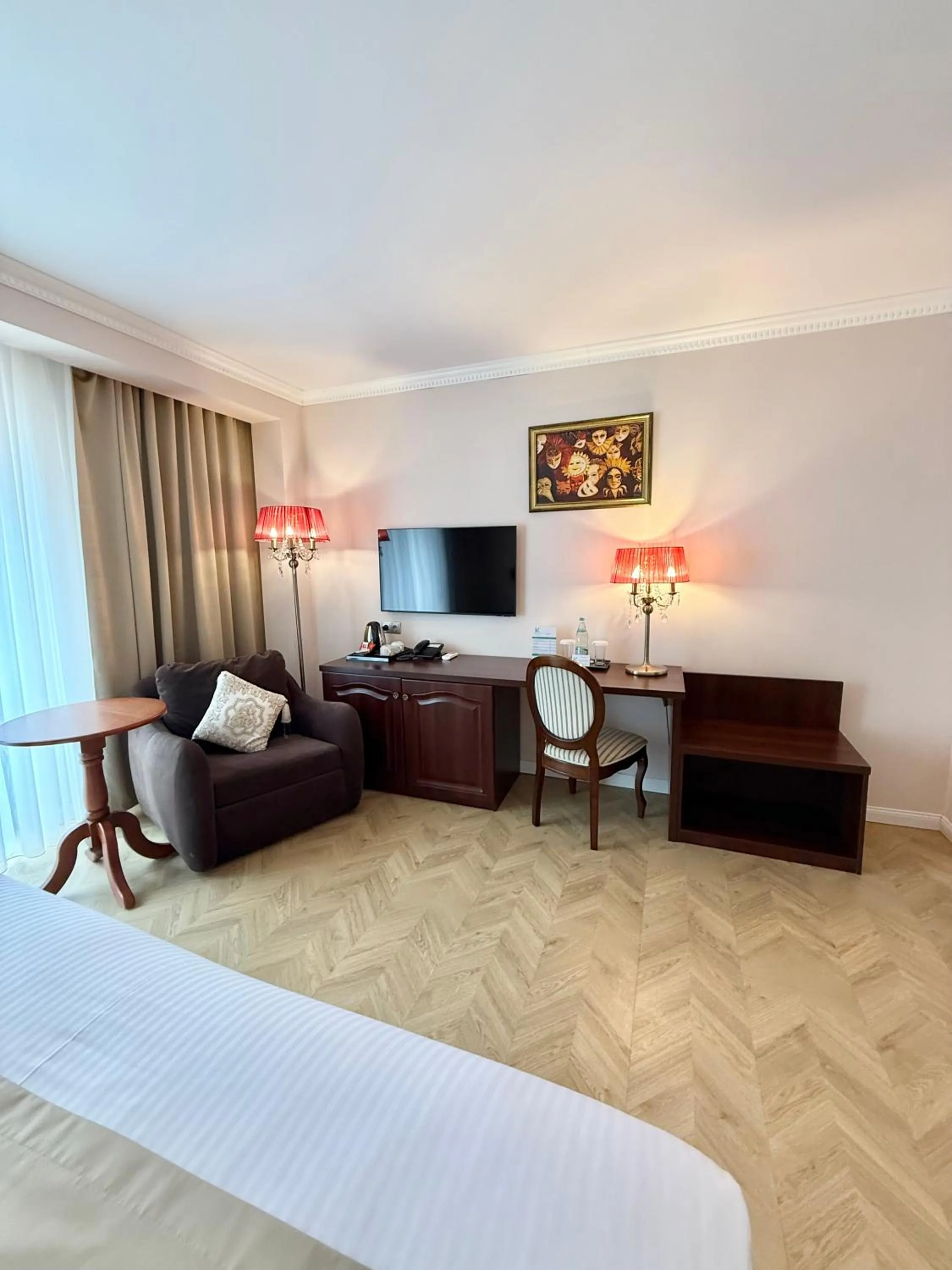 Bed in Krystal Boutique Mansion