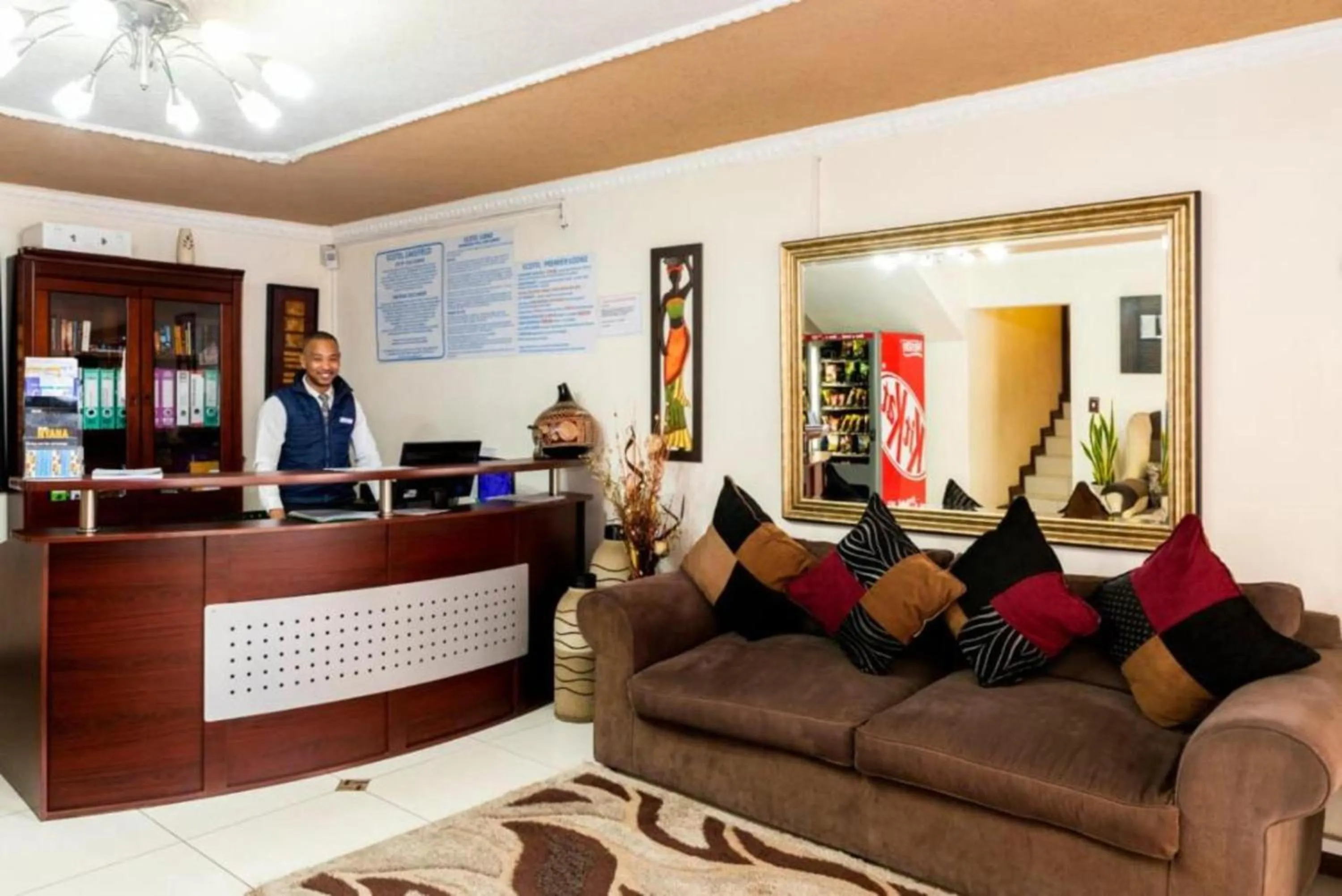 Lobby or reception in Ecotel Premier Lodge & Conference Centre