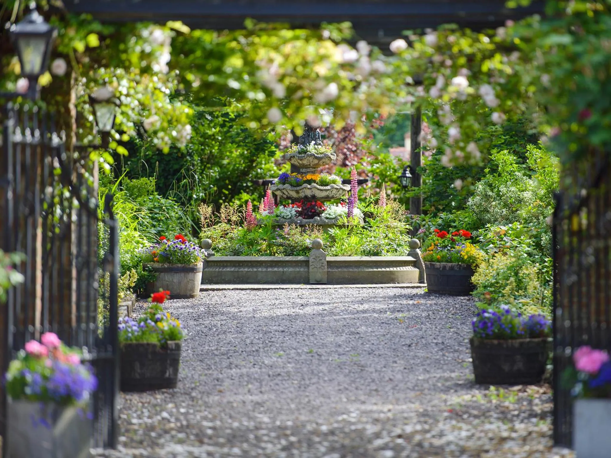 Garden in Meadowlands Hotel