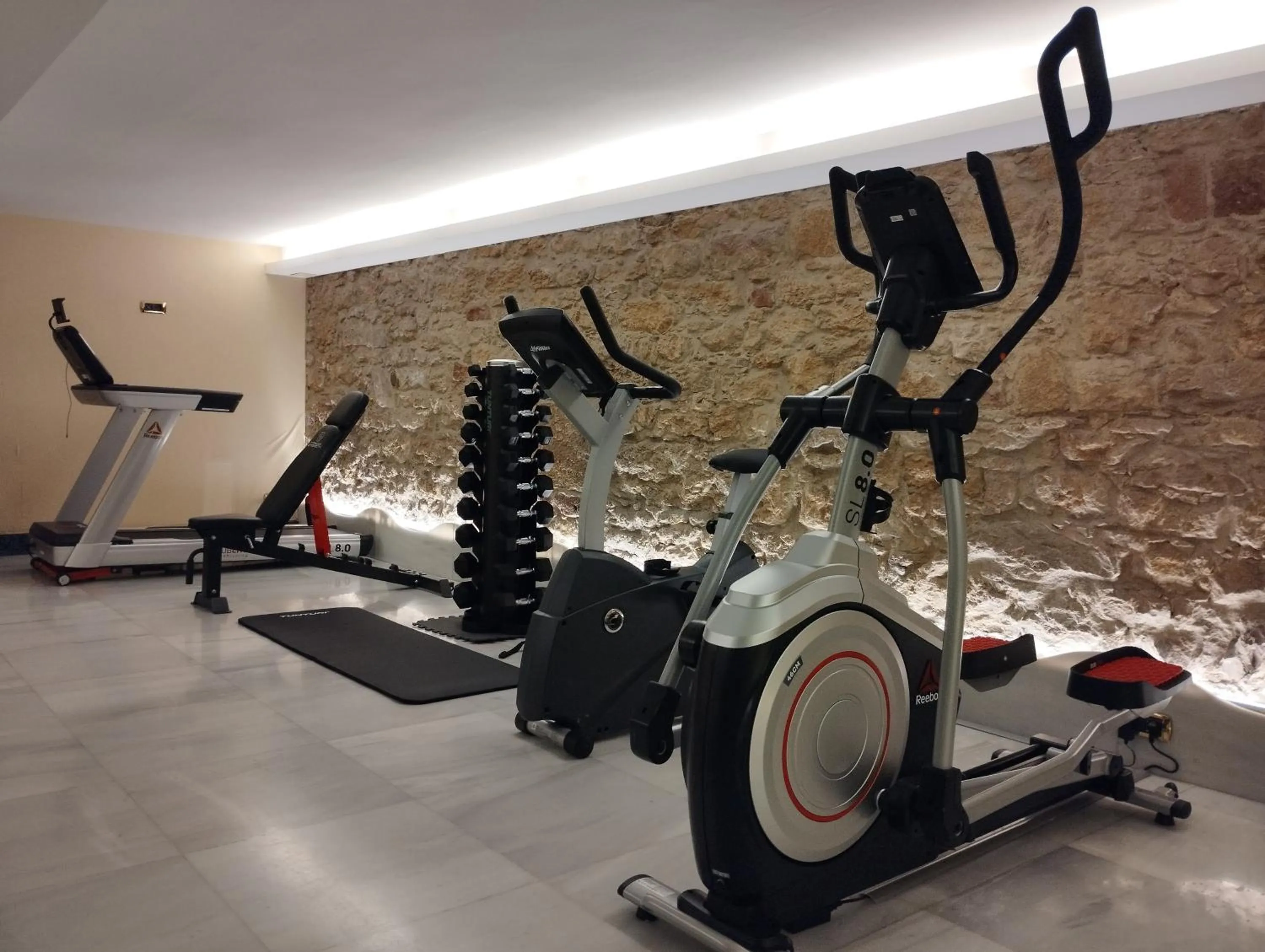 Fitness centre/facilities in Hotel Campoamor
