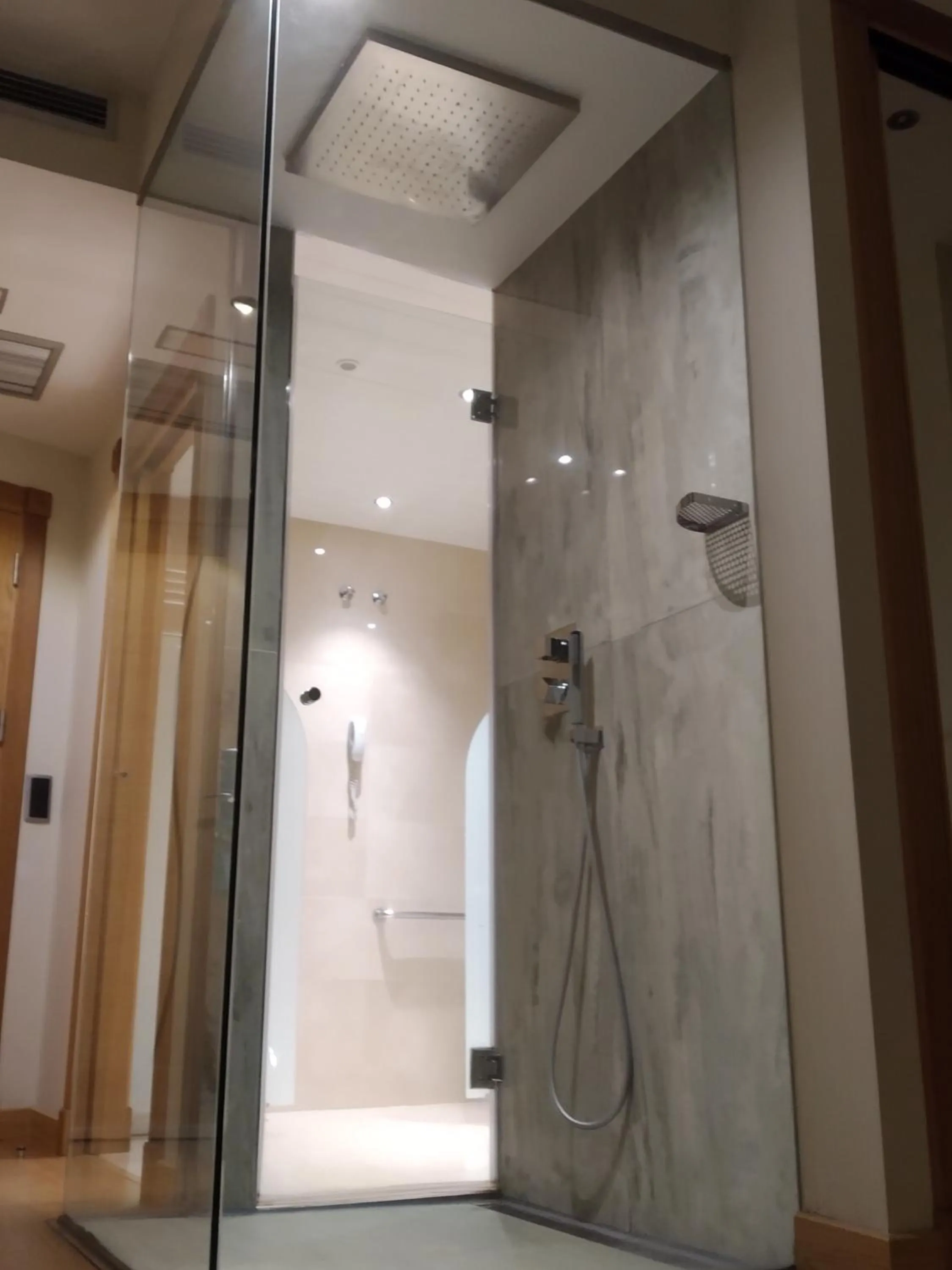 Shower in Hotel Campoamor
