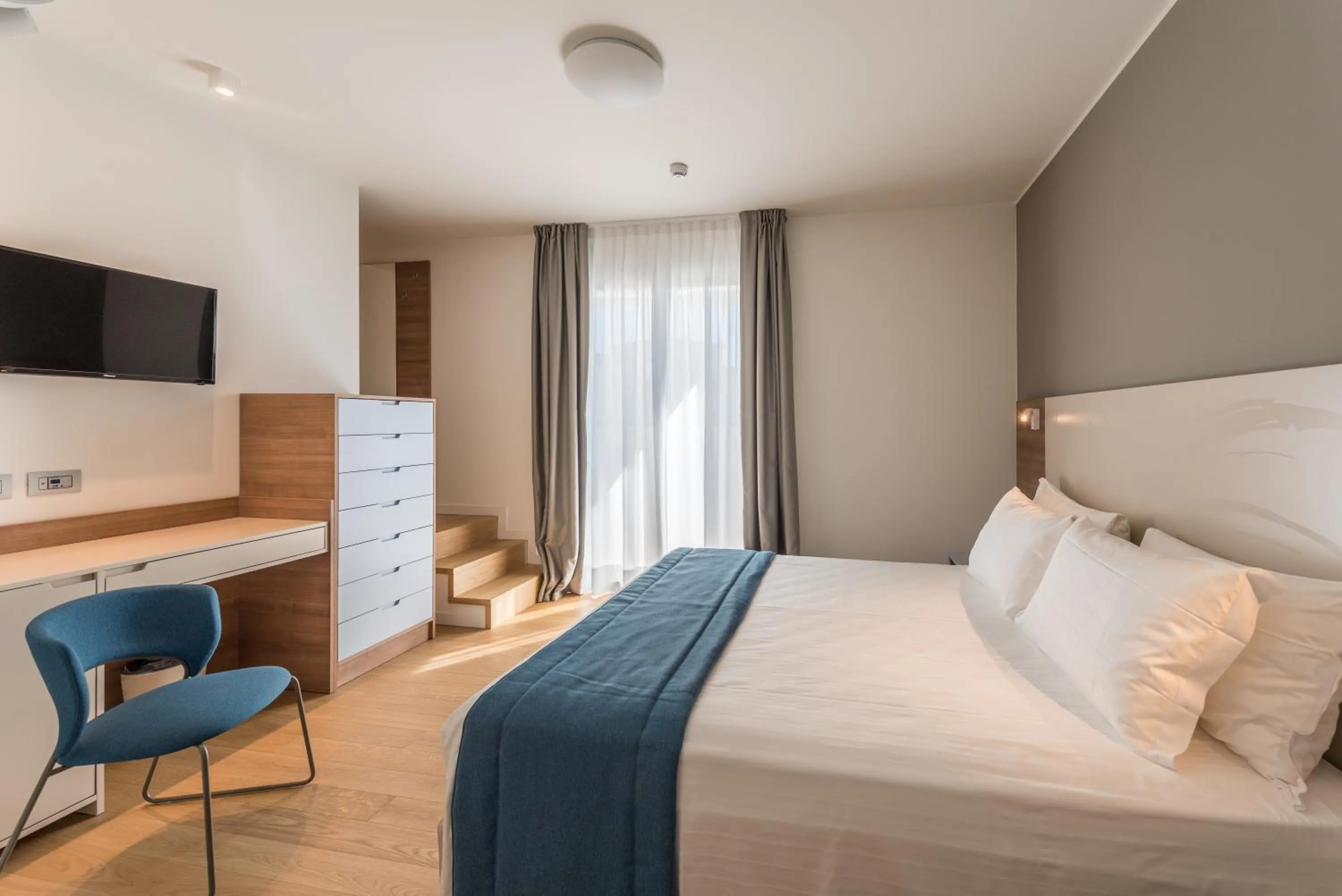 Bedroom, Bed in Hesperia Hotel & Residence