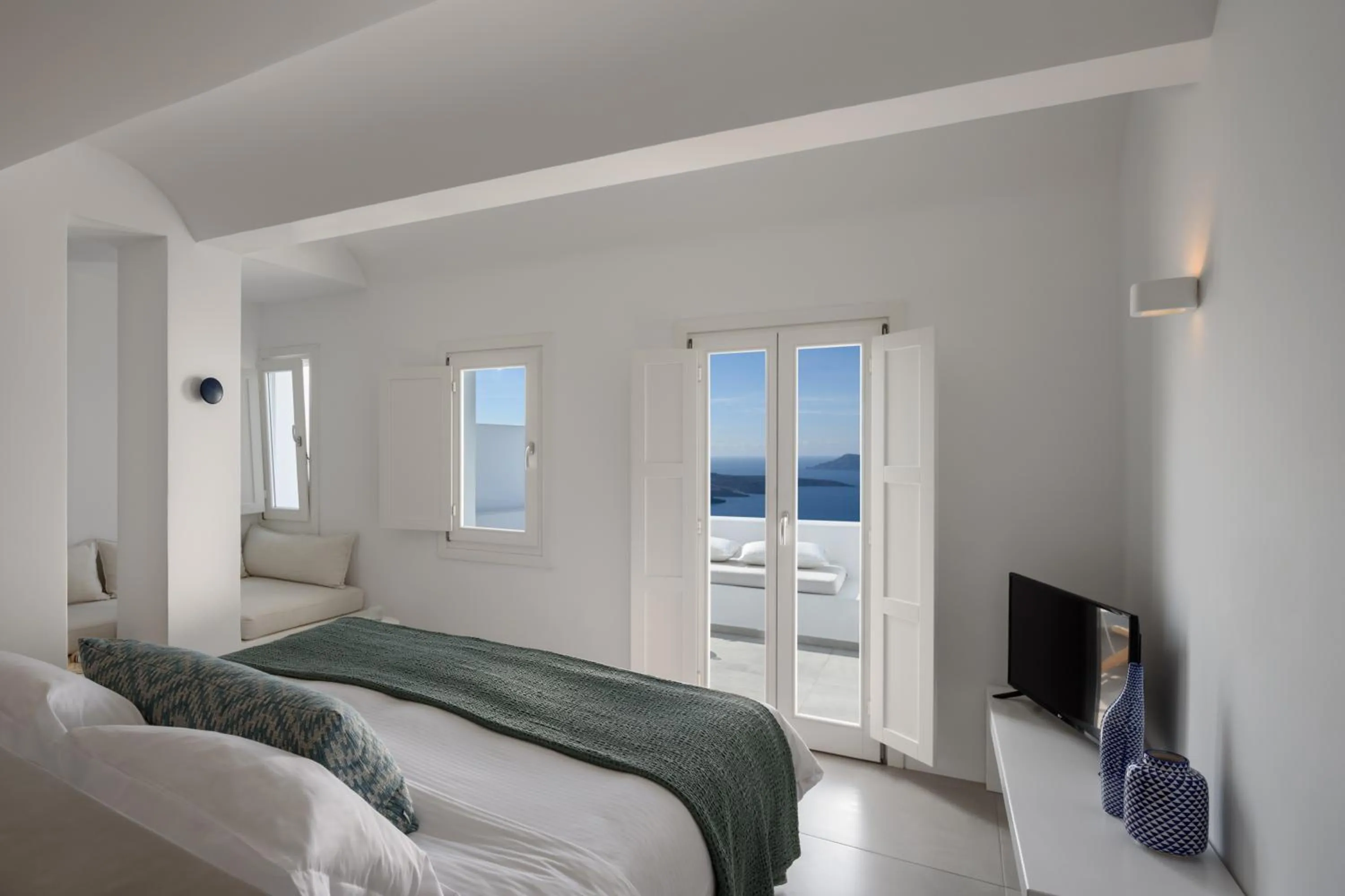 Bed in Panorama Suites